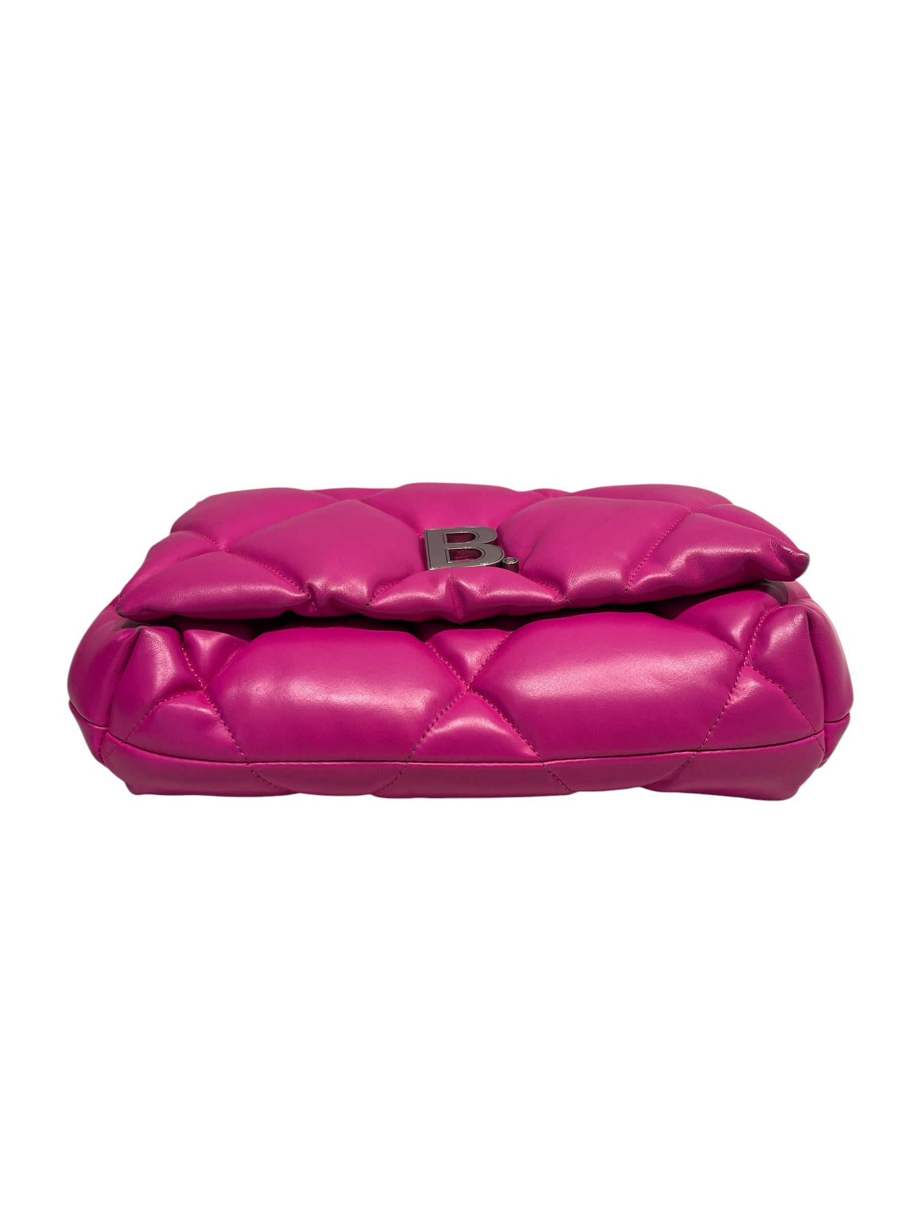 BALENCIAGA/Clutch Bag/Leather/PNK/ view 3
