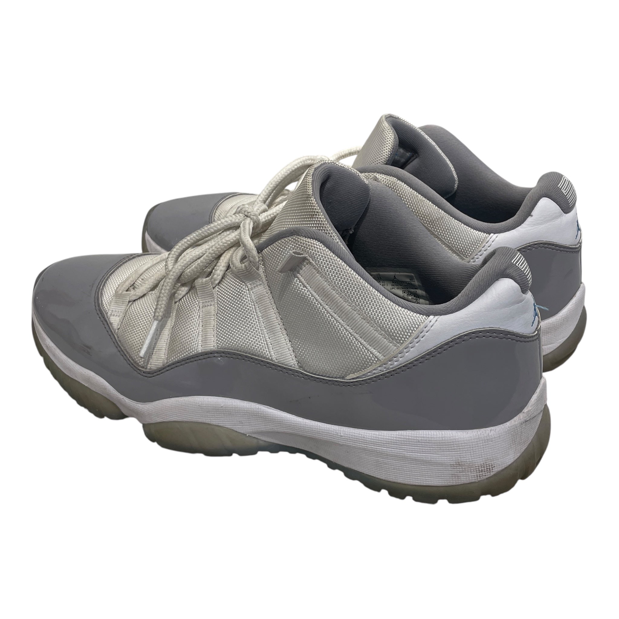NIKE/AIR JORDAN 11 RETRO LOW/Low-Sneakers/US 13/Leather/WHT/AV2187-140 view 2
