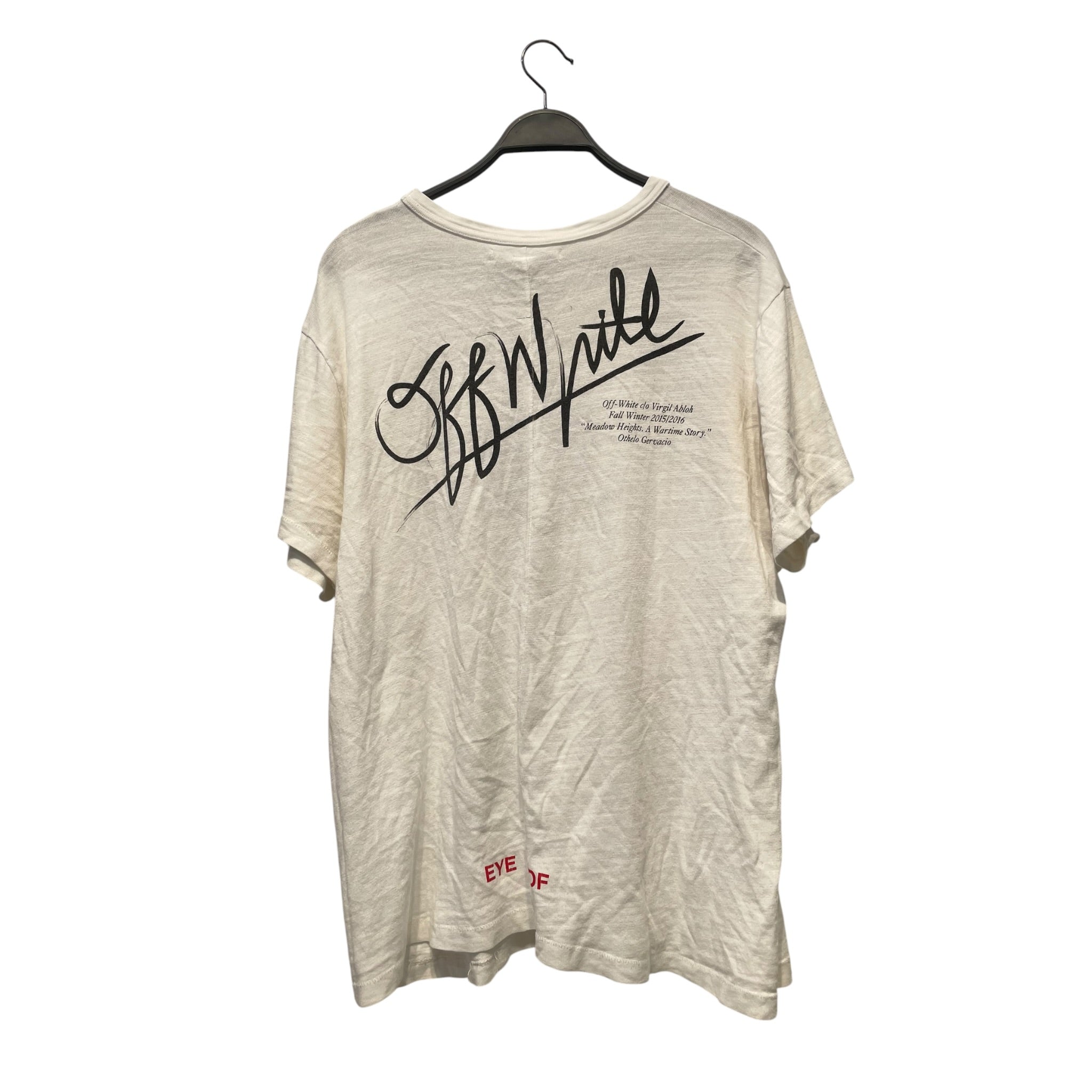 OFF-WHITE/T-Shirt/M/Cotton/WHT/TIGER view 2