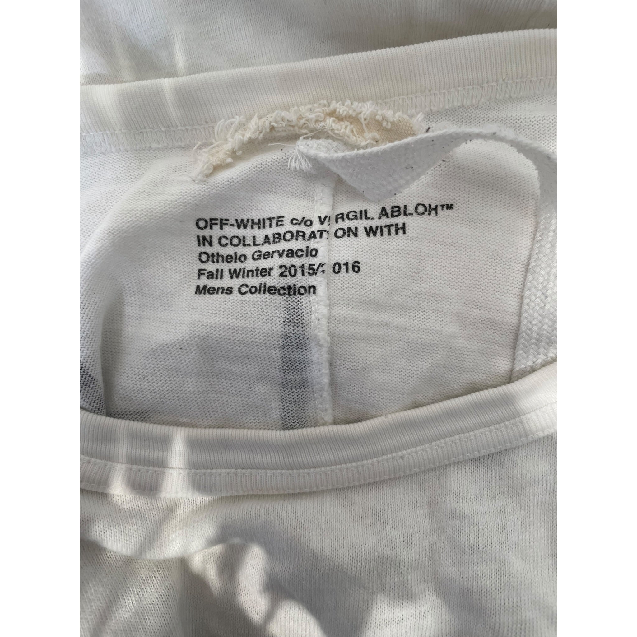 OFF-WHITE/T-Shirt/M/Cotton/WHT/TIGER view 3