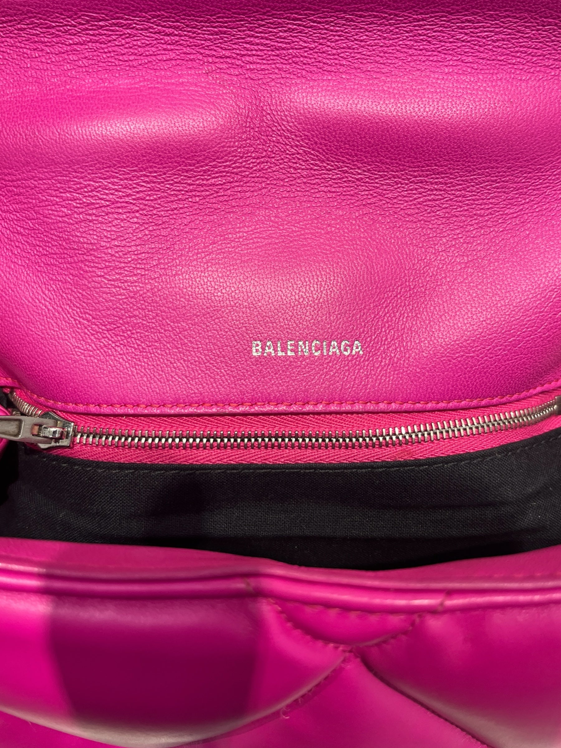 BALENCIAGA/Clutch Bag/Leather/PNK/ view 5