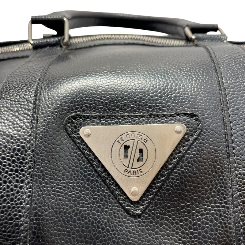 renoma Bag Leather BLK Paris 2nd STREET USA