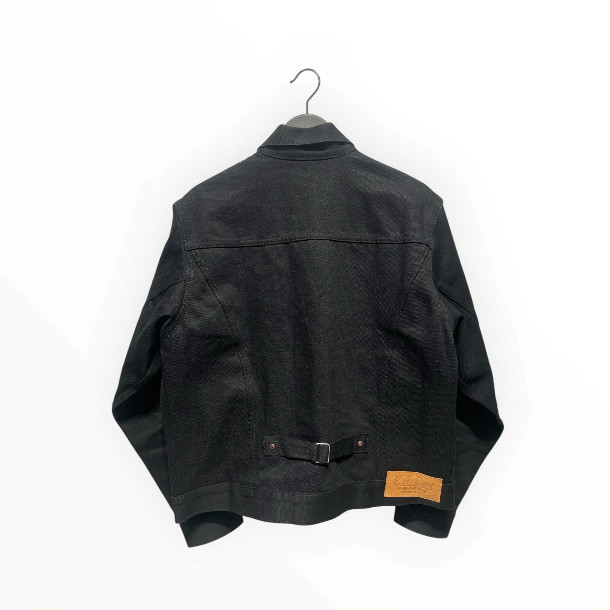 Brain Dead/Denim Jkt/M/Cotton/BLK/Selvedge view 2