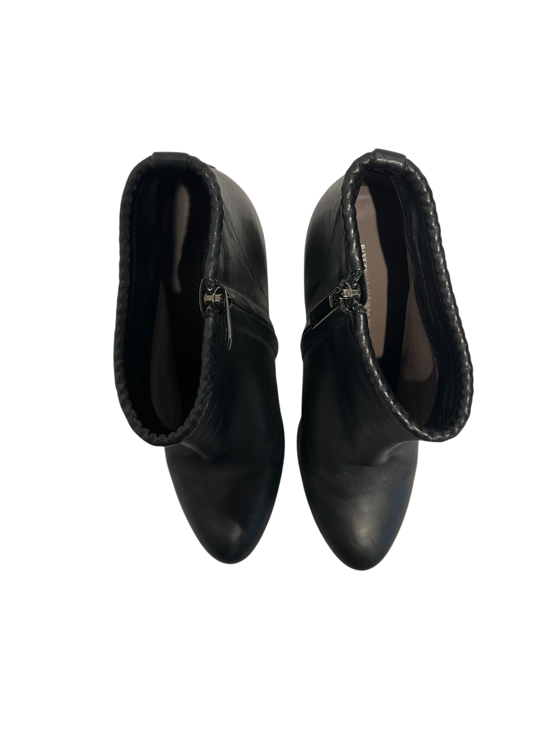 BOTTEGA VENETA/Booties/EU 38/Leather/BLK/ view 4
