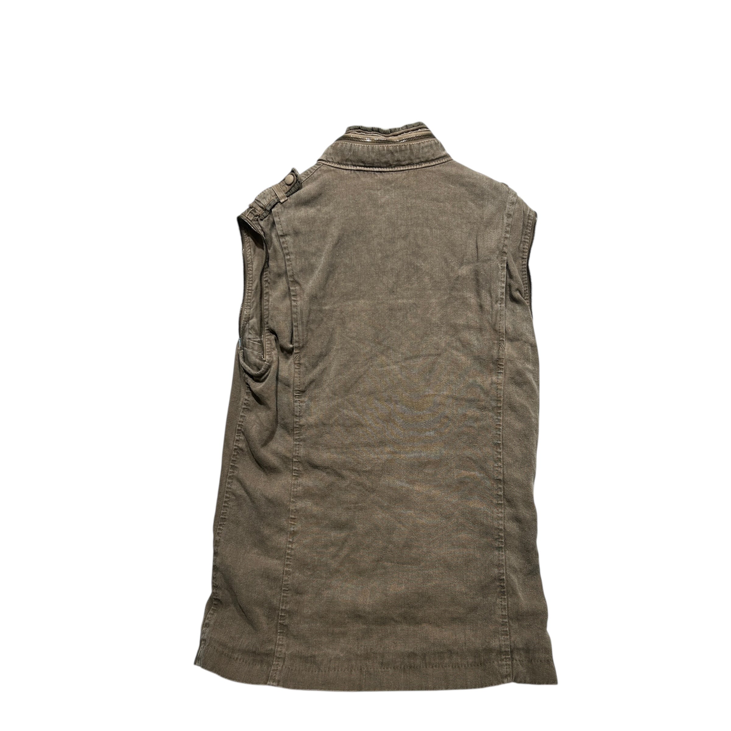kiminori morishita/Vest/48/Denim/KHK/METAL FLOWERS view 2