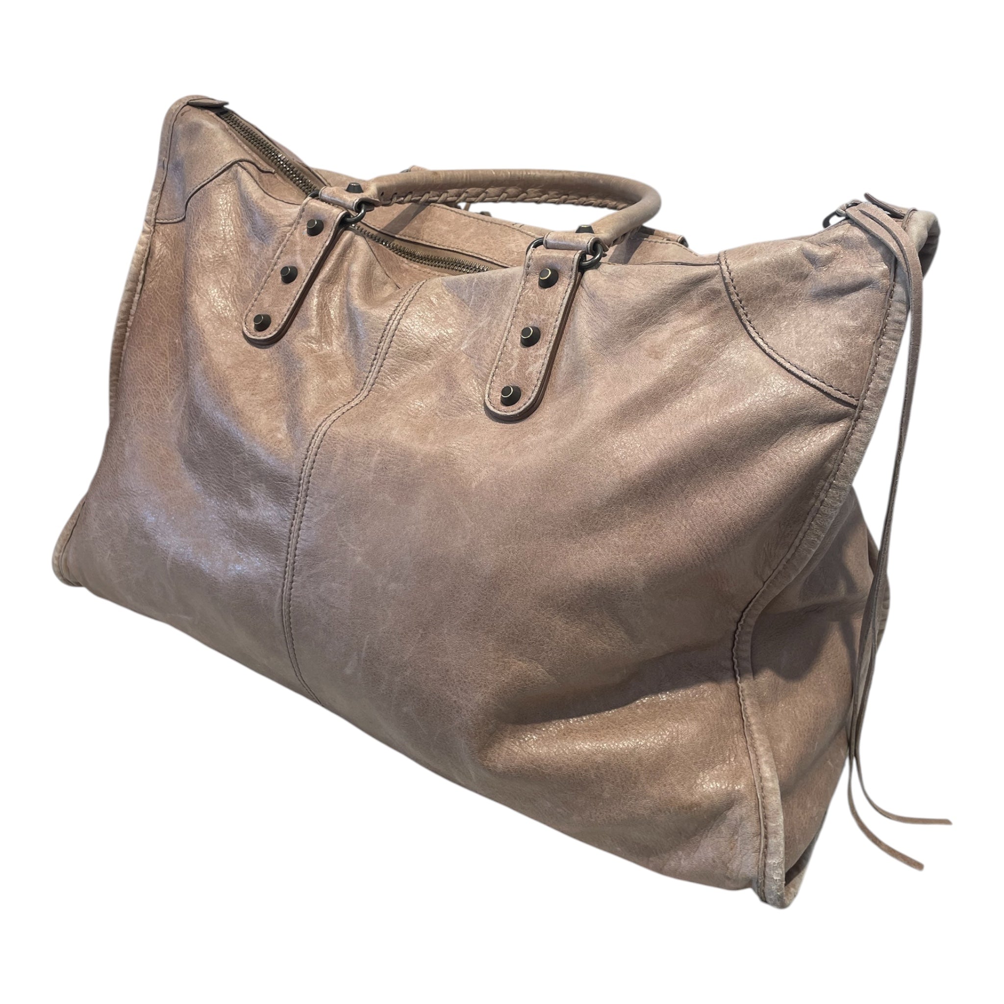 BALENCIAGA/Hand Bag/Leather/BEG/ view 2