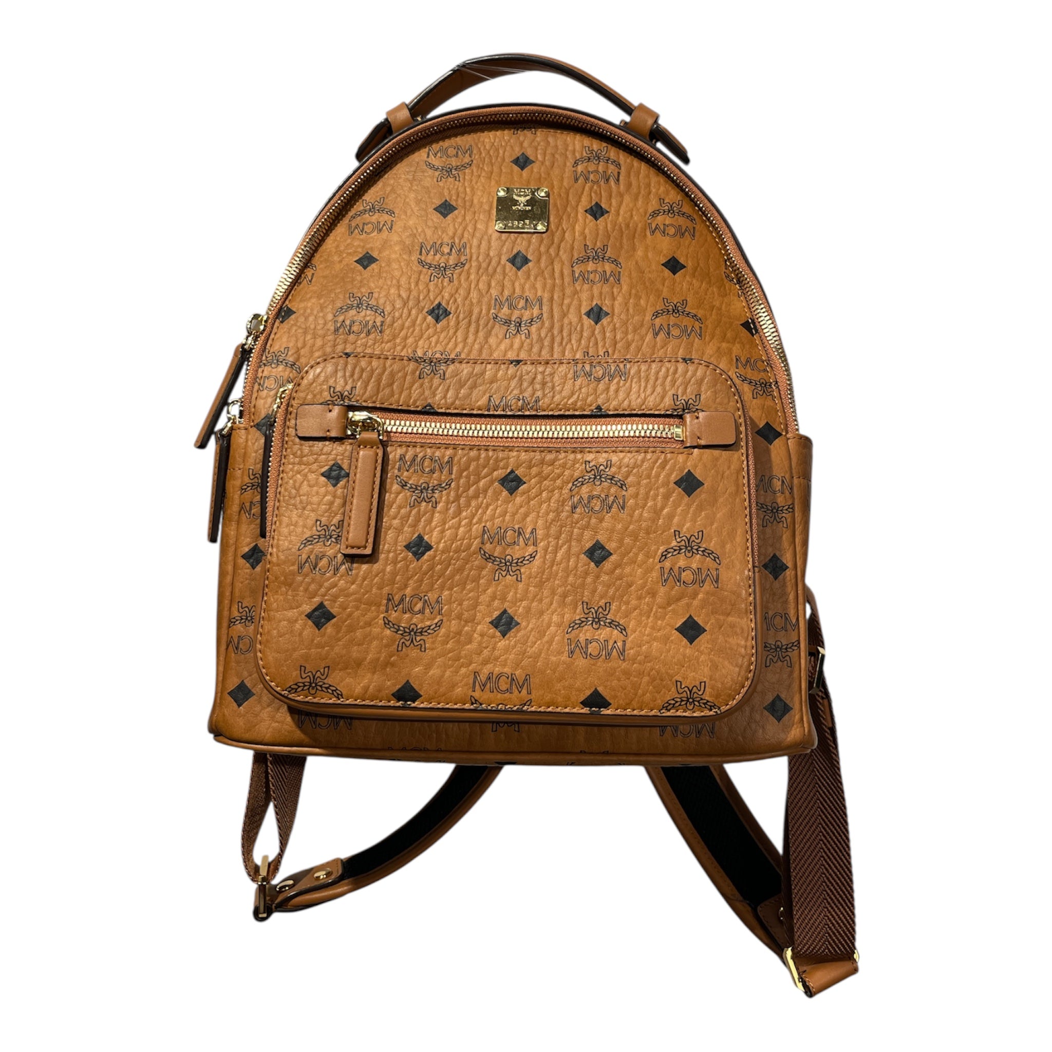 MCM/Backpack/All Over Print/Leather/CML/ view 1