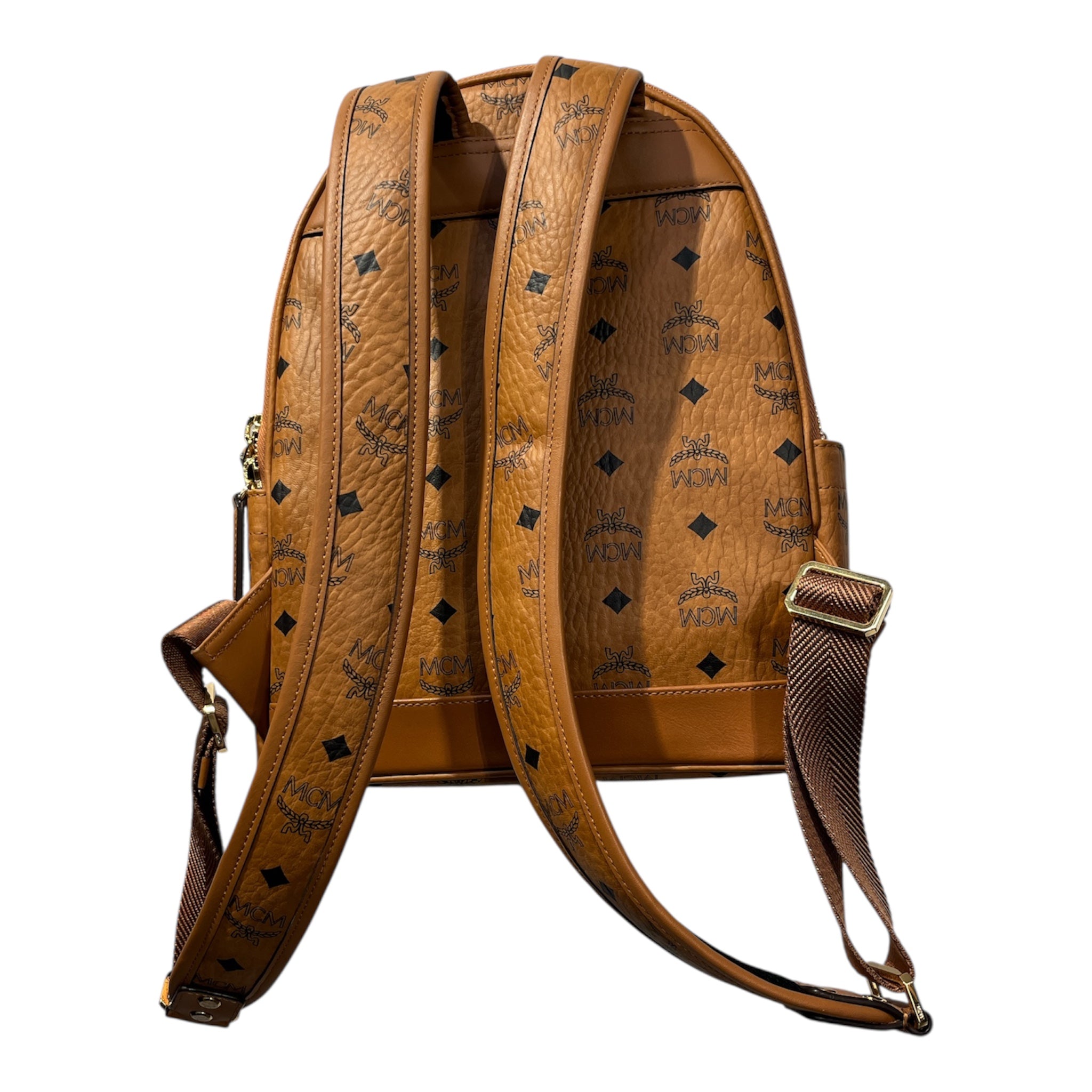 MCM/Backpack/All Over Print/Leather/CML/ view 2