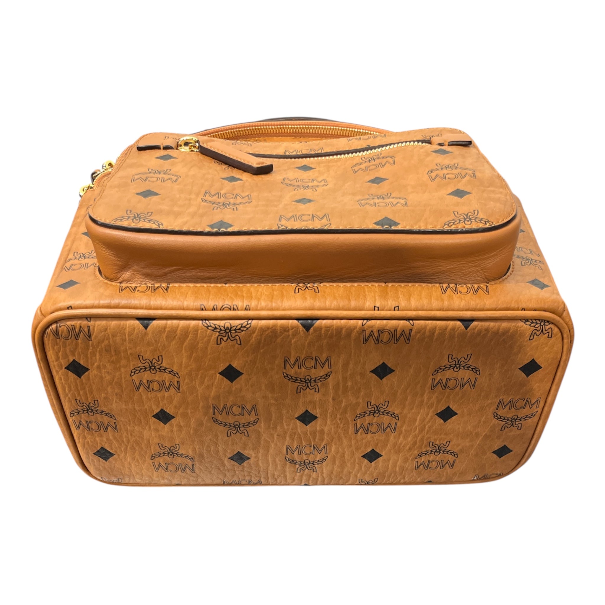 MCM/Backpack/All Over Print/Leather/CML/ view 3