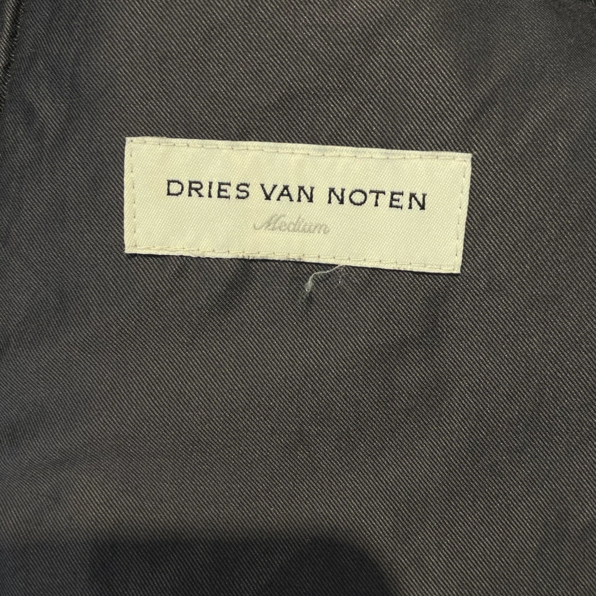 DRIES VAN NOTEN/Blouson/M/Cotton/BLK/DRIES BOMBER JACKET view 3