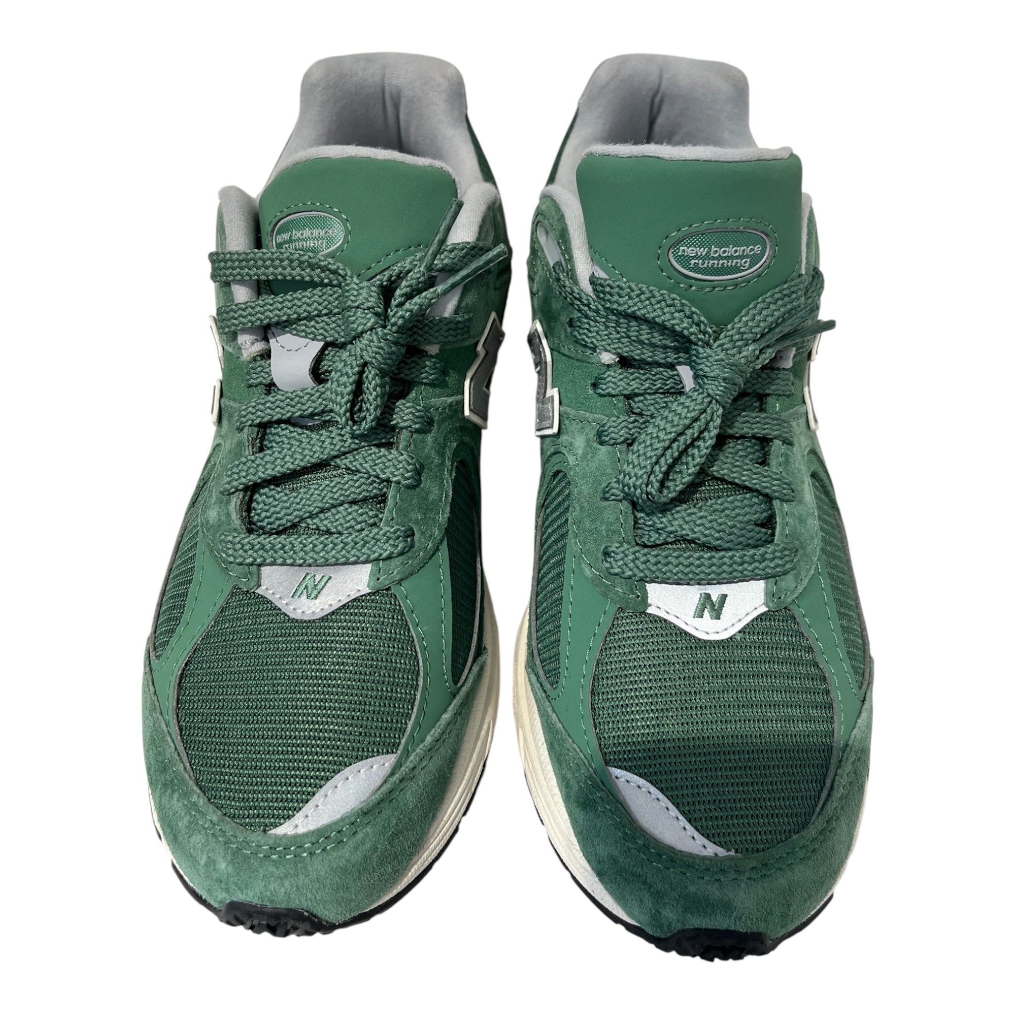 NEW BALANCE/Low-Sneakers/US 9/Suede/GRN/U-Tip/2002r jade green view 6