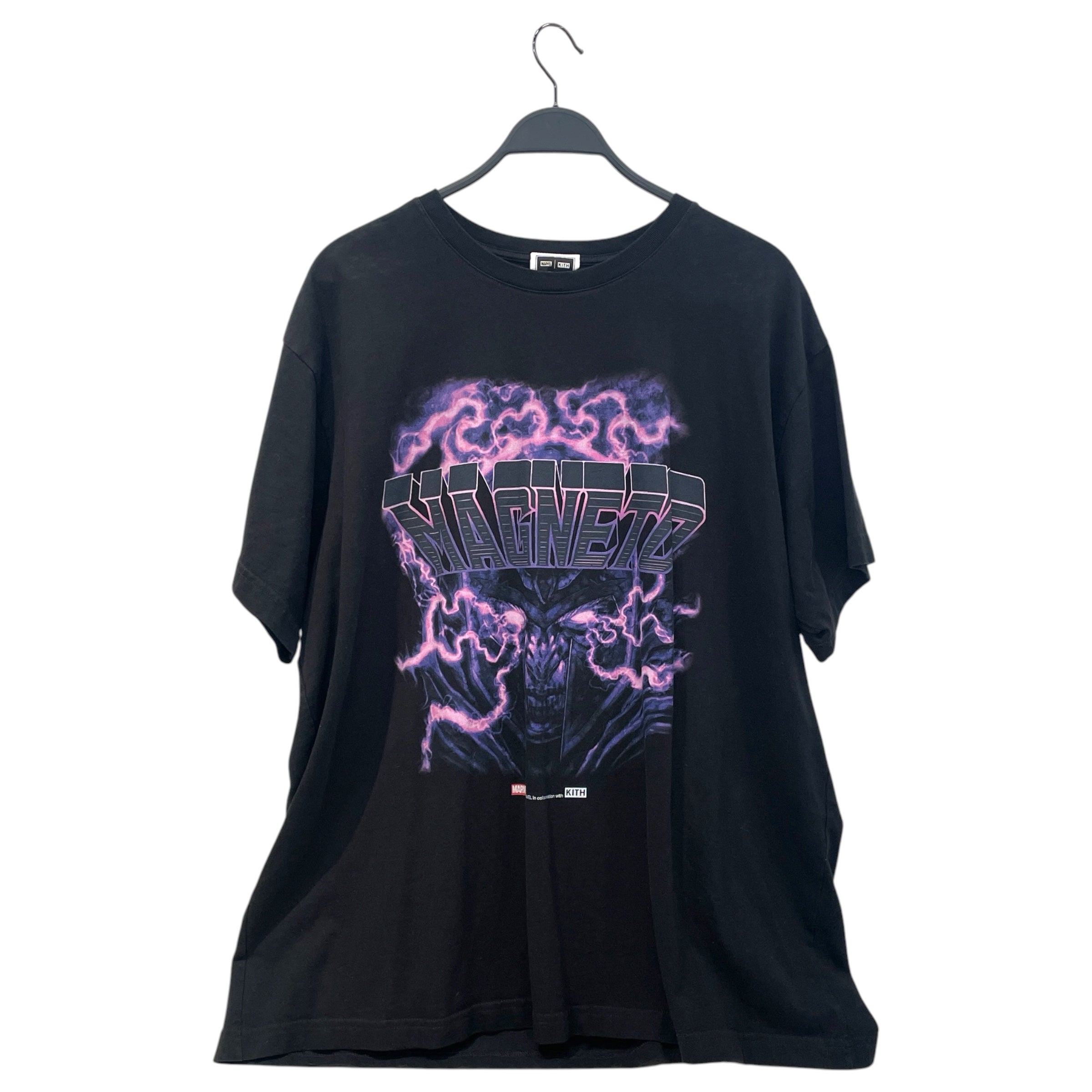KITH/MARVEL/T-Shirt/XXL/Cotton/BLK/magneto view 1
