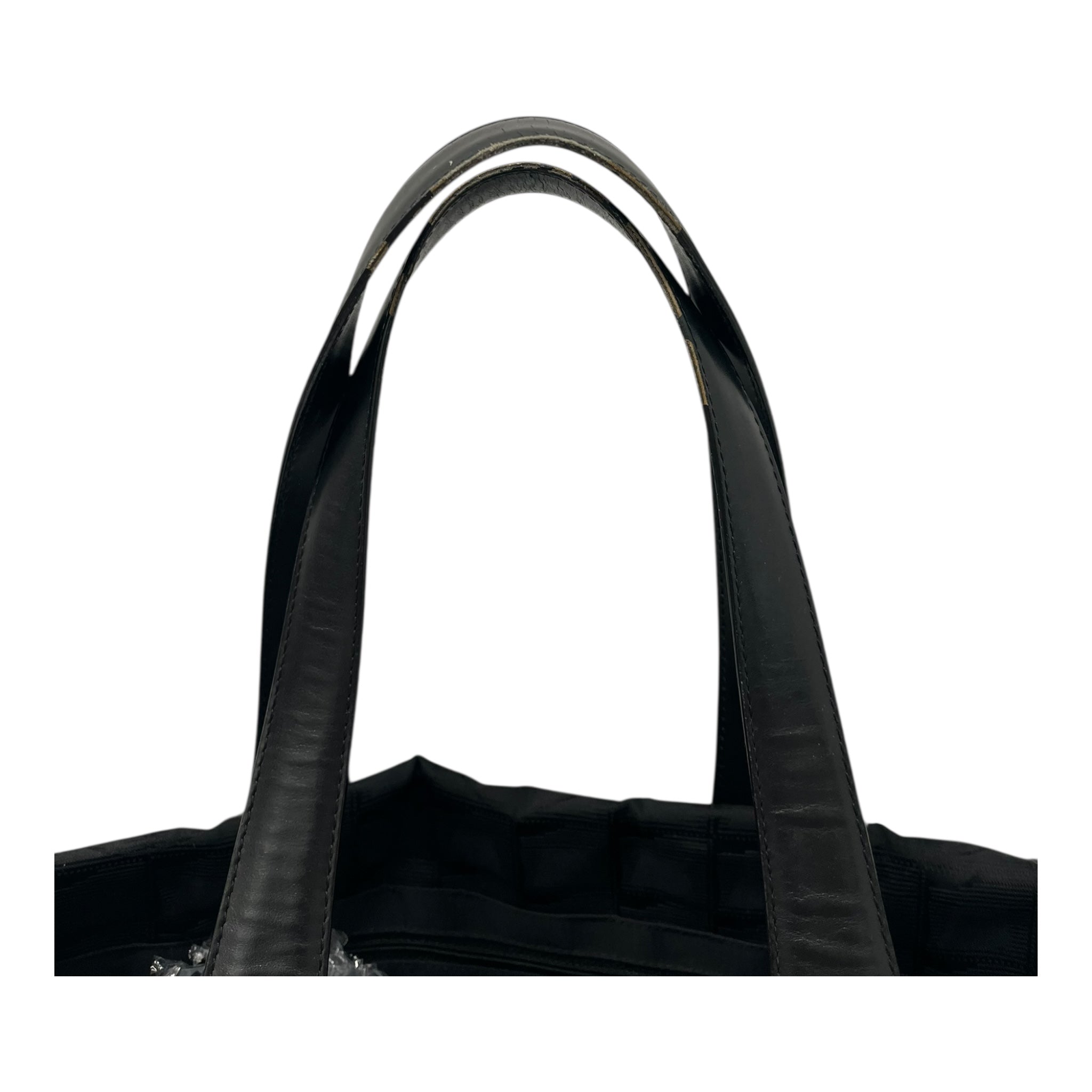 CHANEL/Bag/Monogram/Nylon/BLK/CANVAS TRAVEL LINE view 5