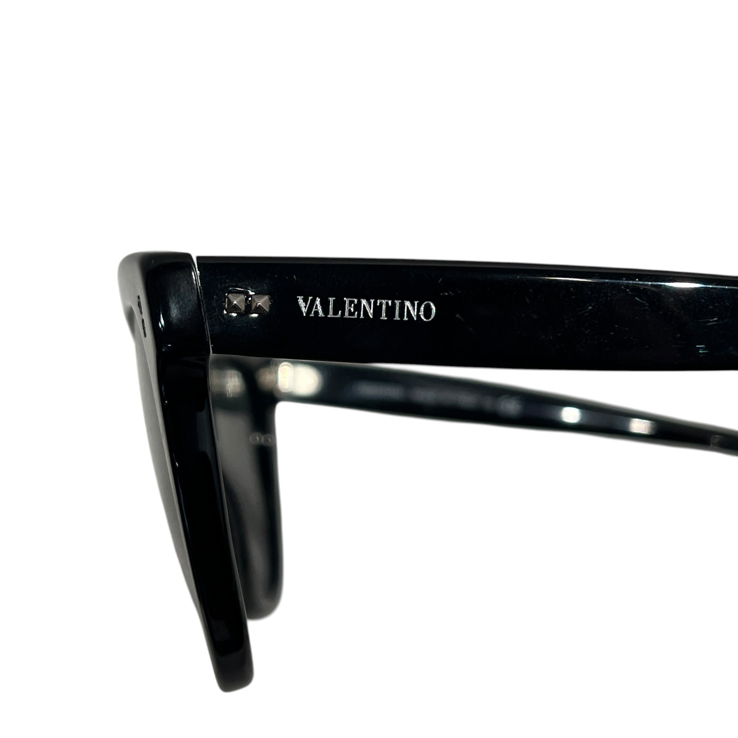 VALENTINO/Sunglasses/Plastic/BLK/CATEYE VA 4013 BLACK GLASSES view 4