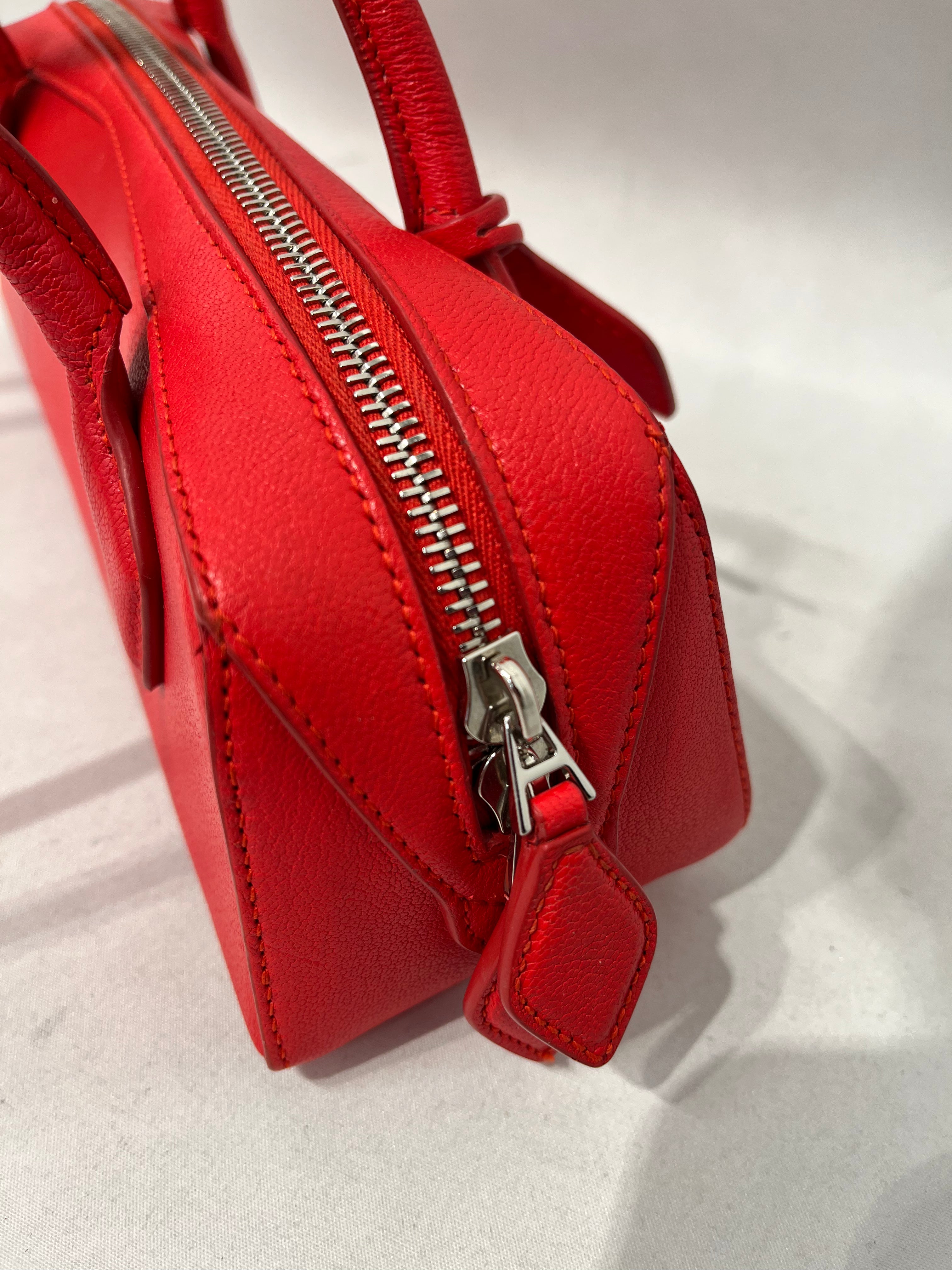 ALAIA/Bag/Leather/RED/LE TECKEL view 7