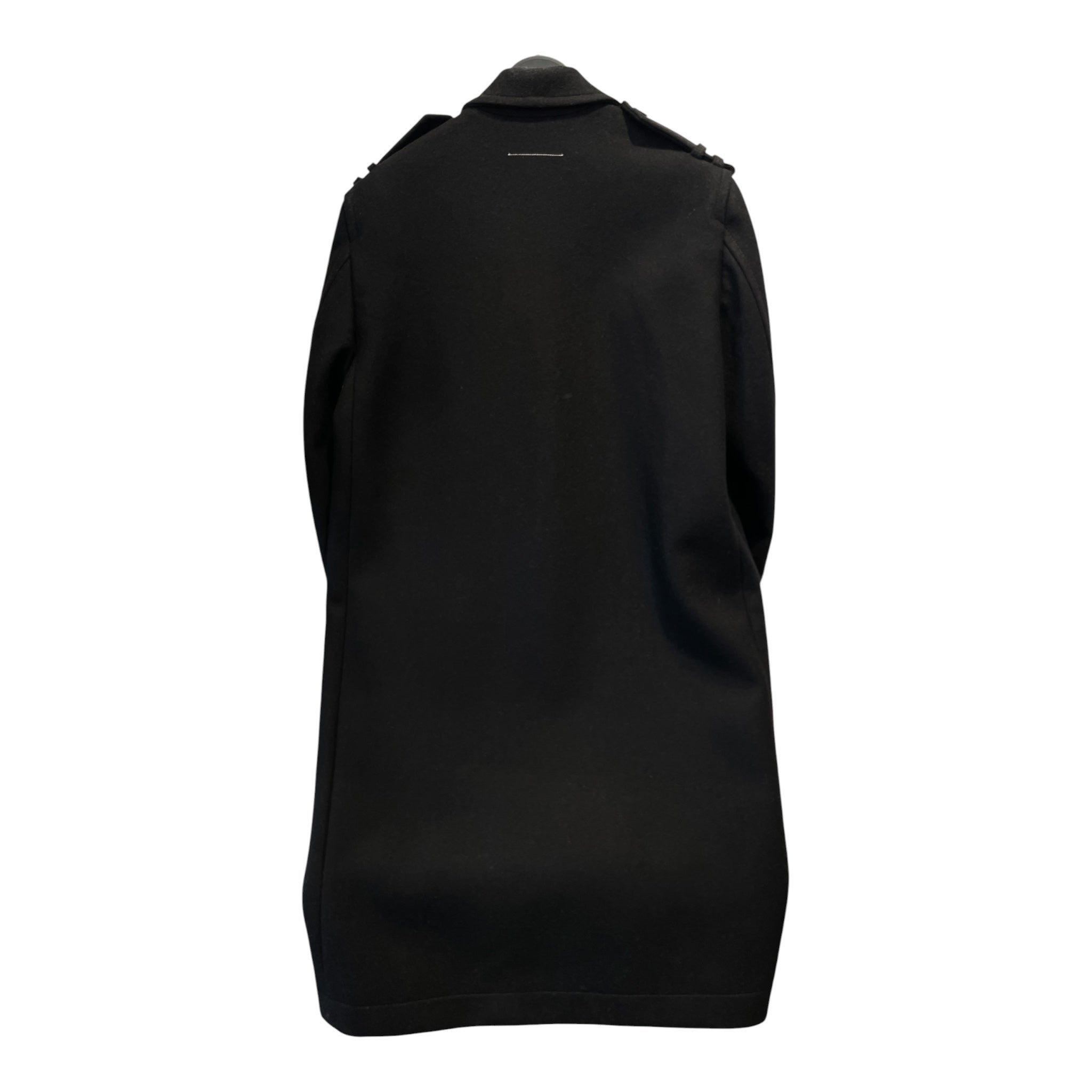 MM6/Trench Coat/36/Wool/BLK/ view 2