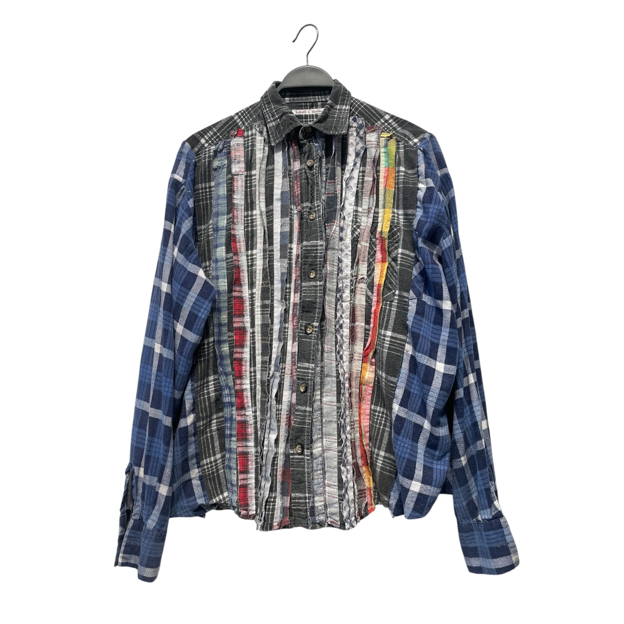 Rebuild by Needles/Flannel Shirt/Cotton/BLU/Plaid/PATCHWORK PLAID view 1