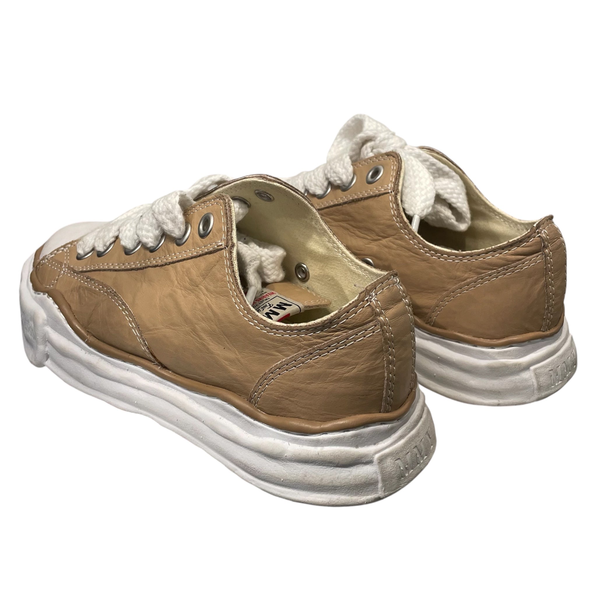 MIHARA YASUHIRO/Low-Sneakers/EU 38/Leather/BEG/OG SOLE PL view 2