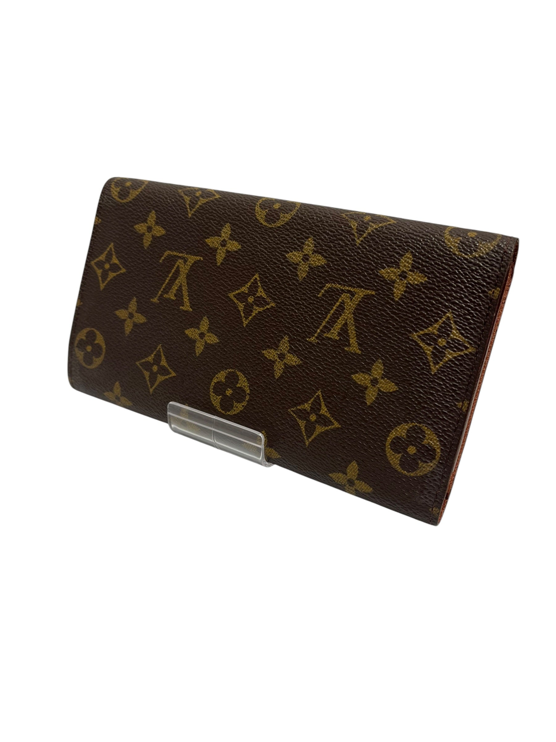 LOUIS VUITTON/Long Wallet/Monogram/Leather/BRW/SARAH LONG WALLET view 2