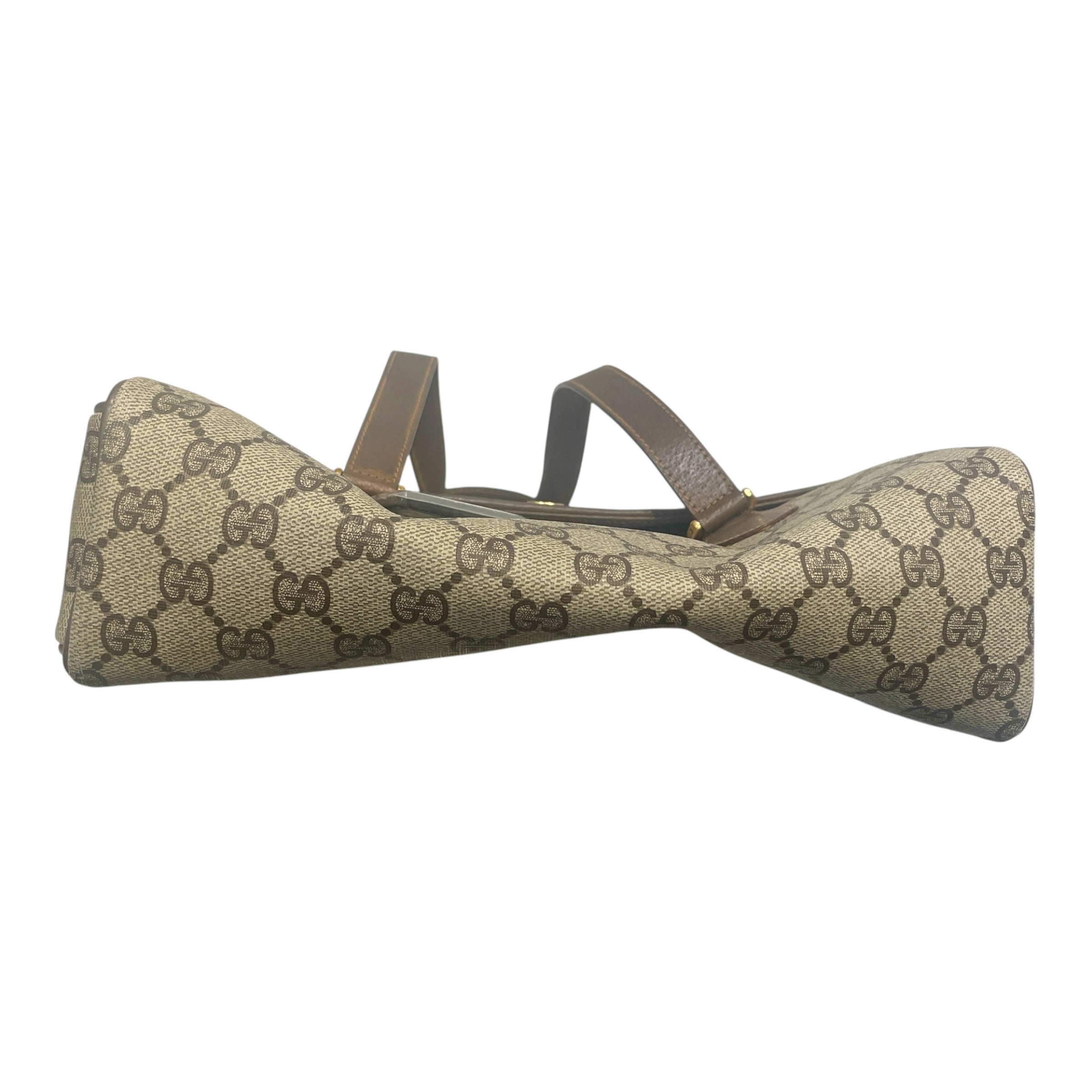GUCCI/Hand Bag/Monogram/Leather/BRW/GG Supreme Messenger Bag view 5