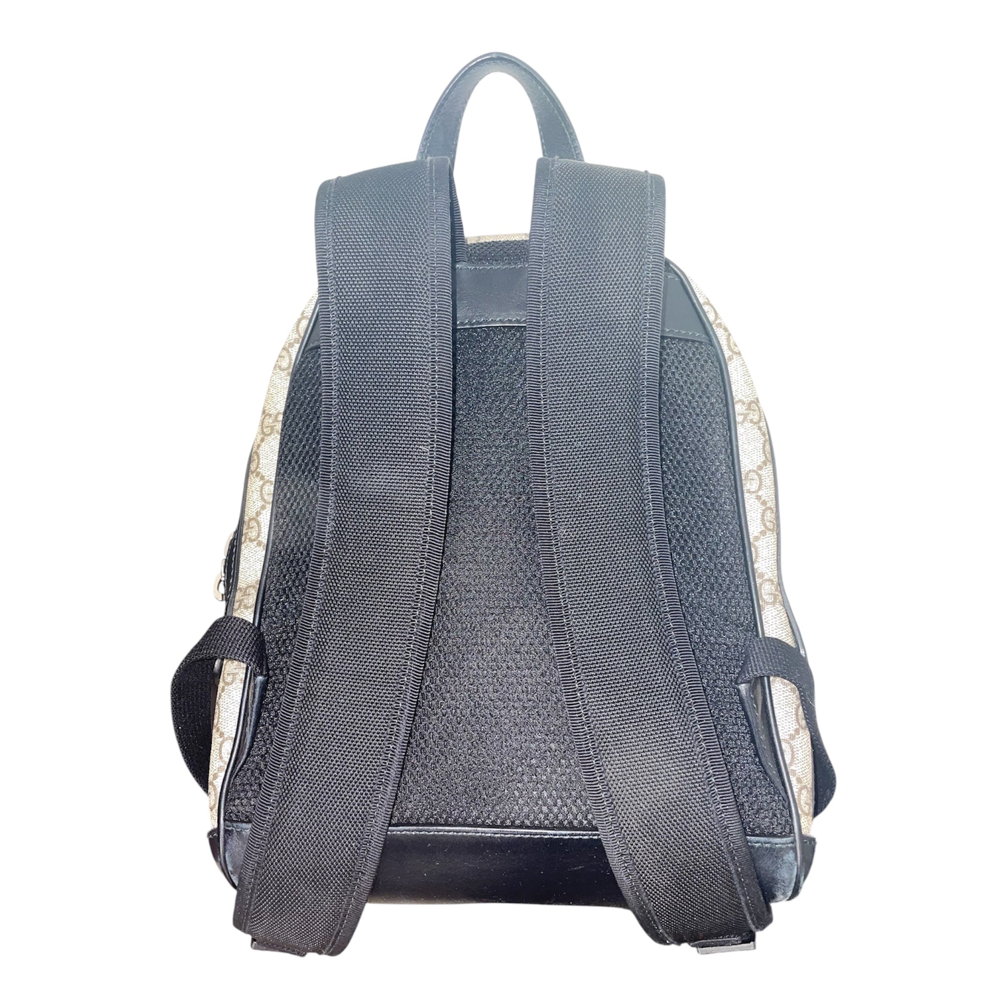 GUCCI/Backpack/Monogram/Leather/KHK/SUPREME BEADED SKY view 2