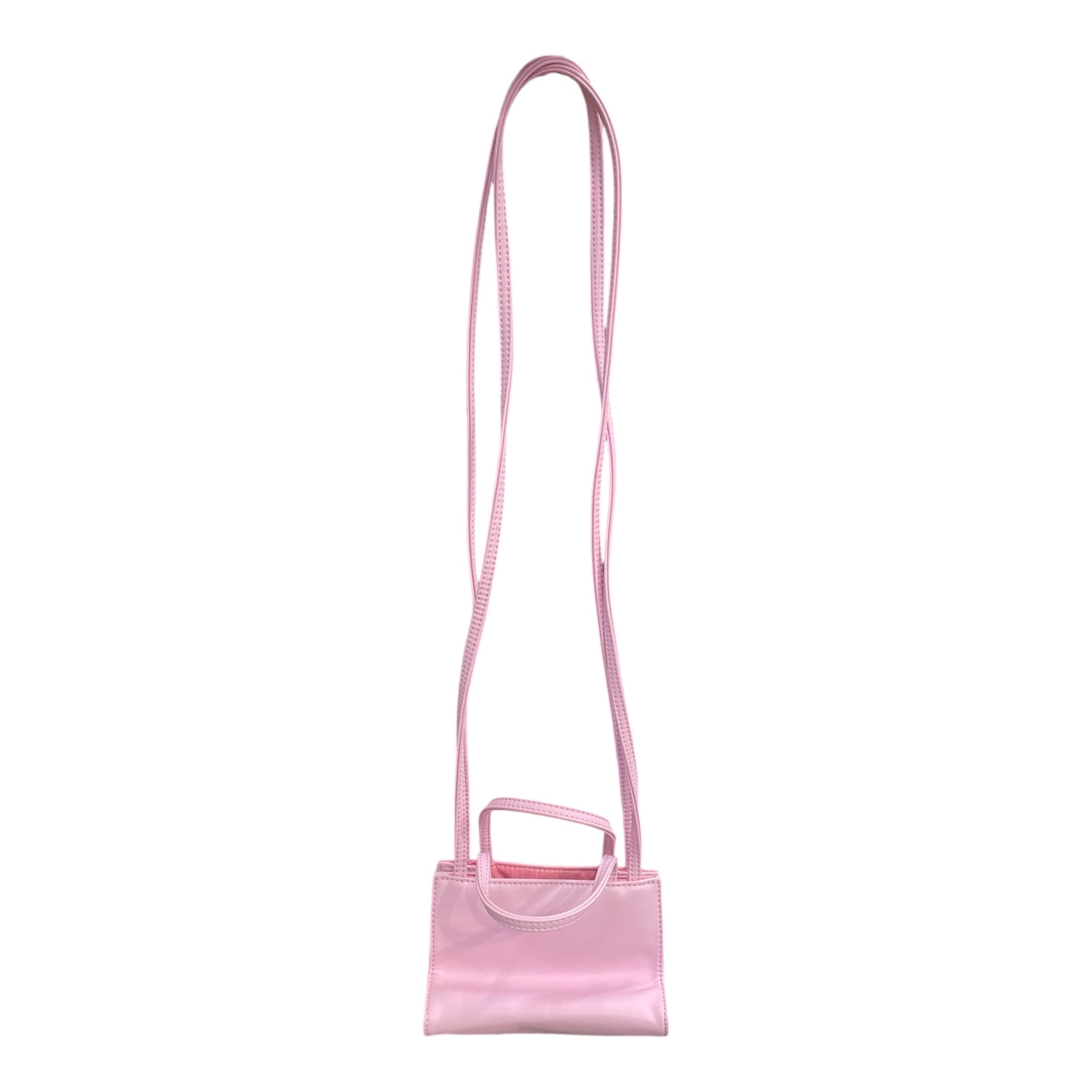 Telfar/Hand Bag/Leather/PNK/mini telfar view 4
