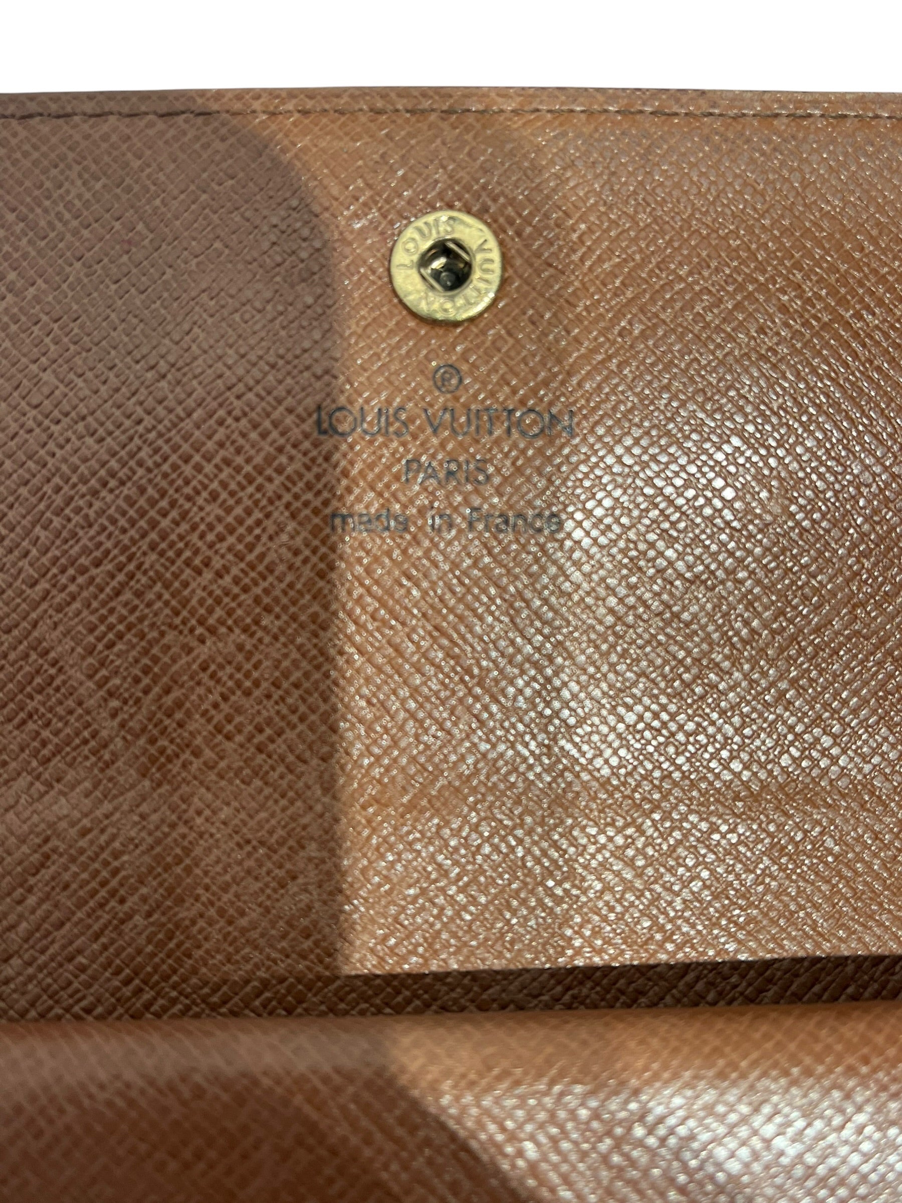 LOUIS VUITTON/Long Wallet/Monogram/Leather/BRW/SARAH LONG WALLET view 5