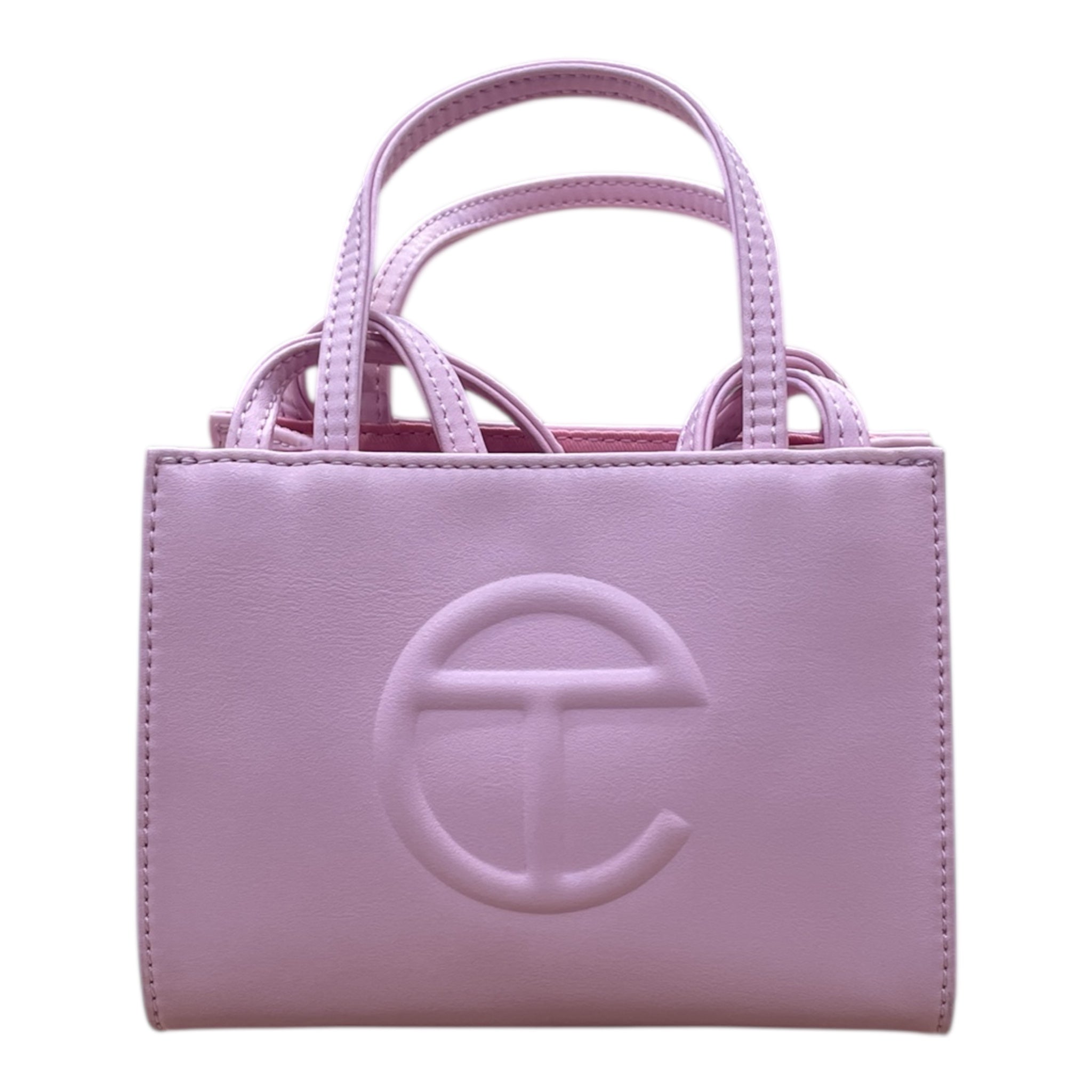 Telfar/Hand Bag/Leather/PNK/mini telfar view 1