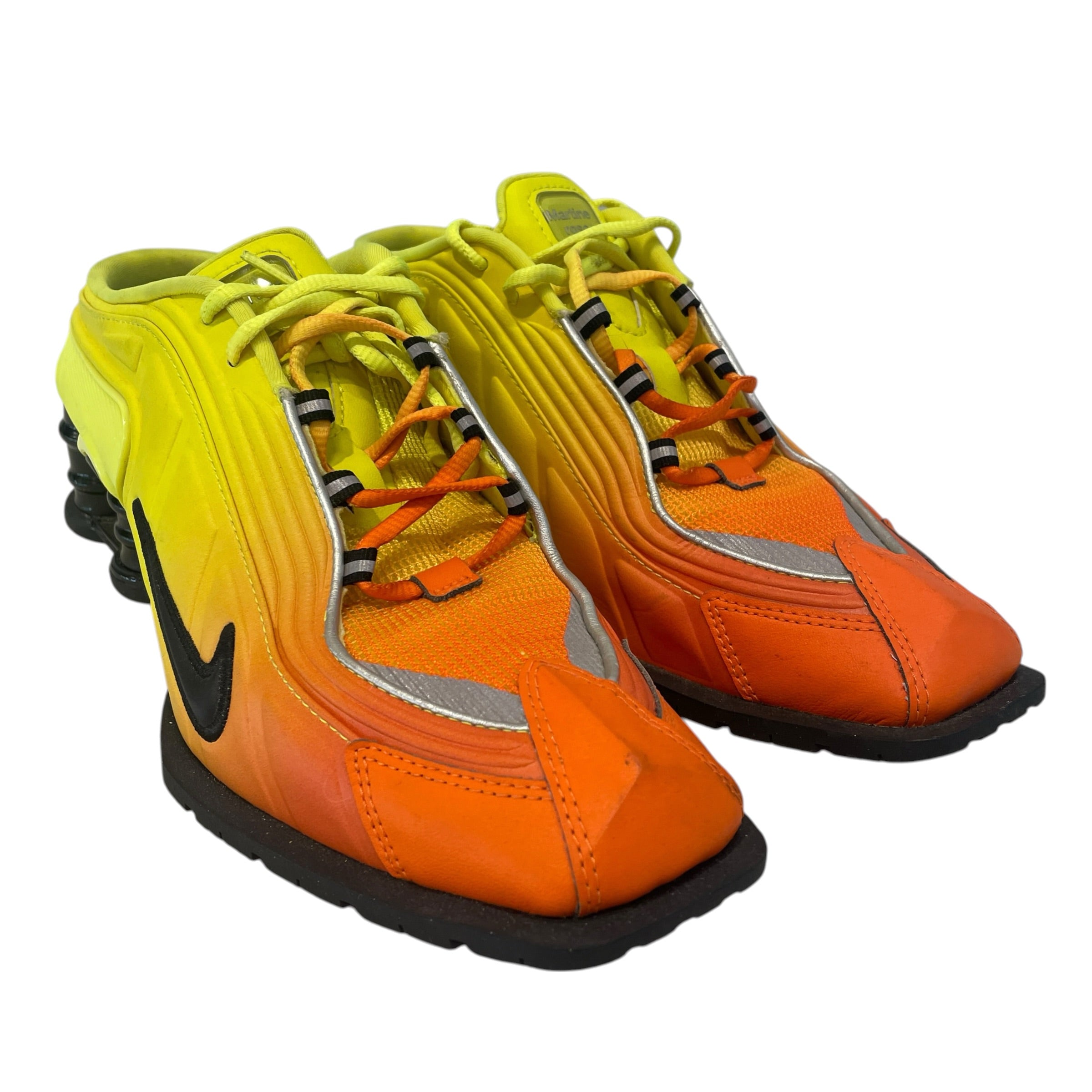 NIKE/MARTINE ROSE/Low-Sneakers/US 7/Leather/MLT/Shox MR4 view 1