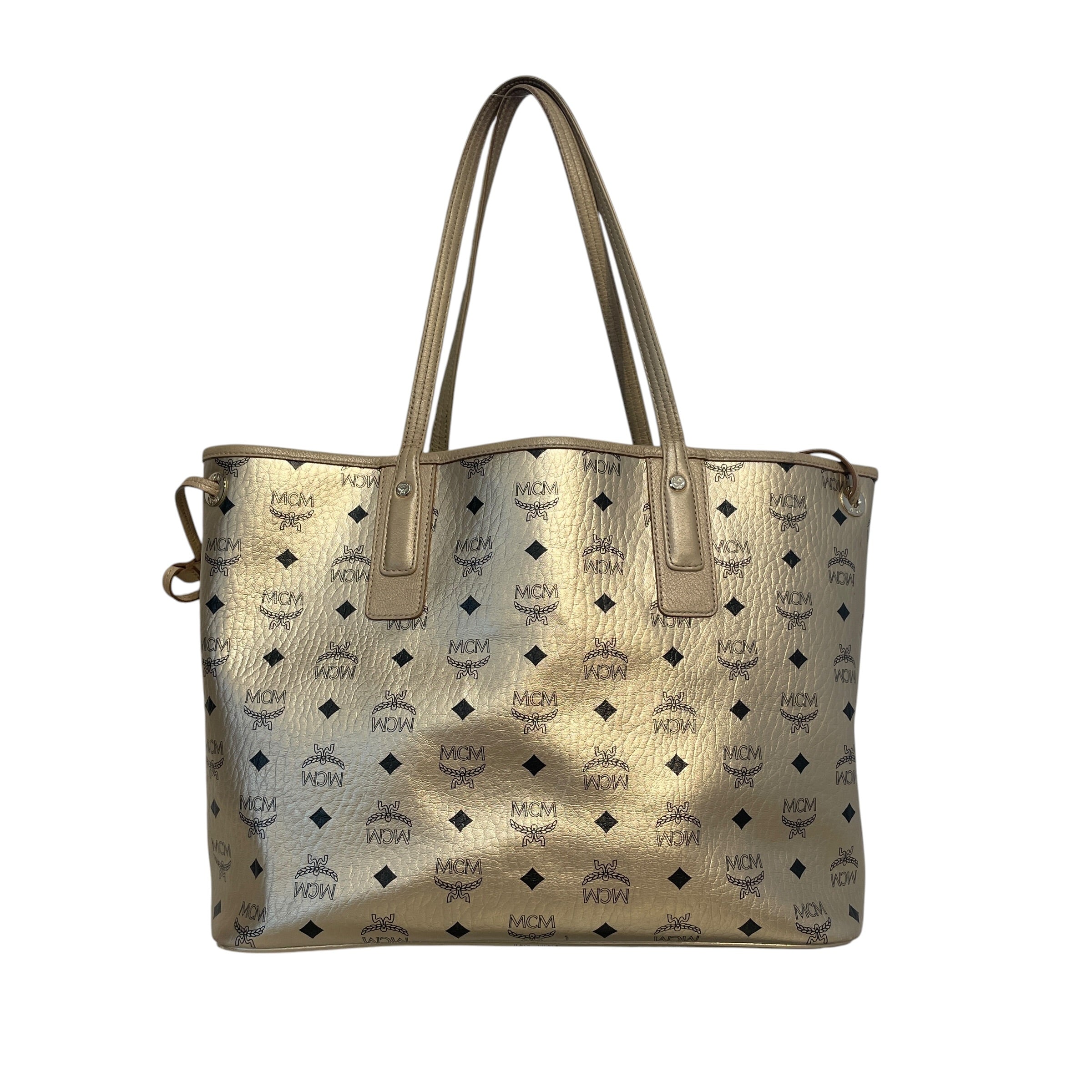 MCM/Tote Bag/Monogram/Leather/GLD/ view 2