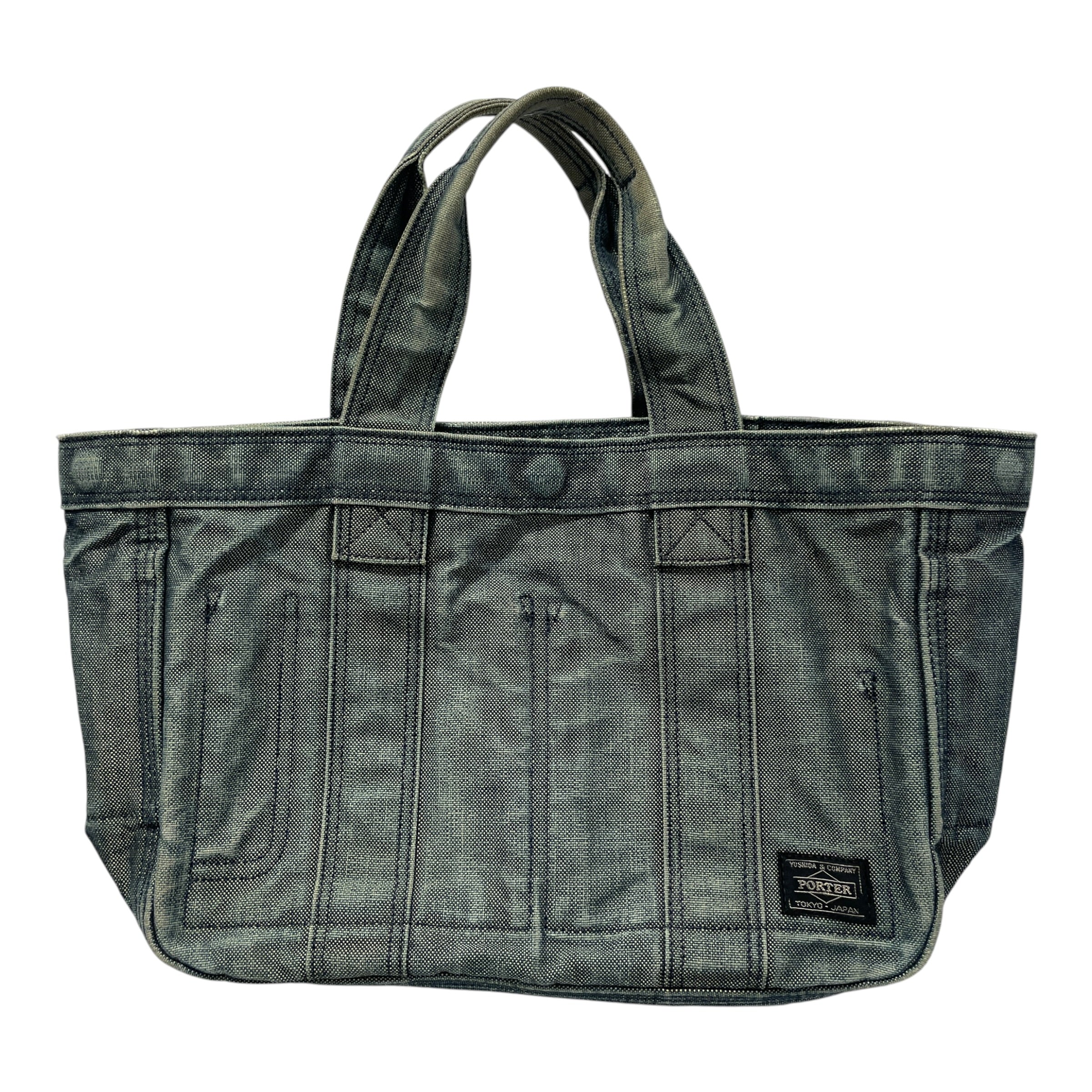 PORTER/Tote Bag/Denim/GRN/Denim Tote view 1
