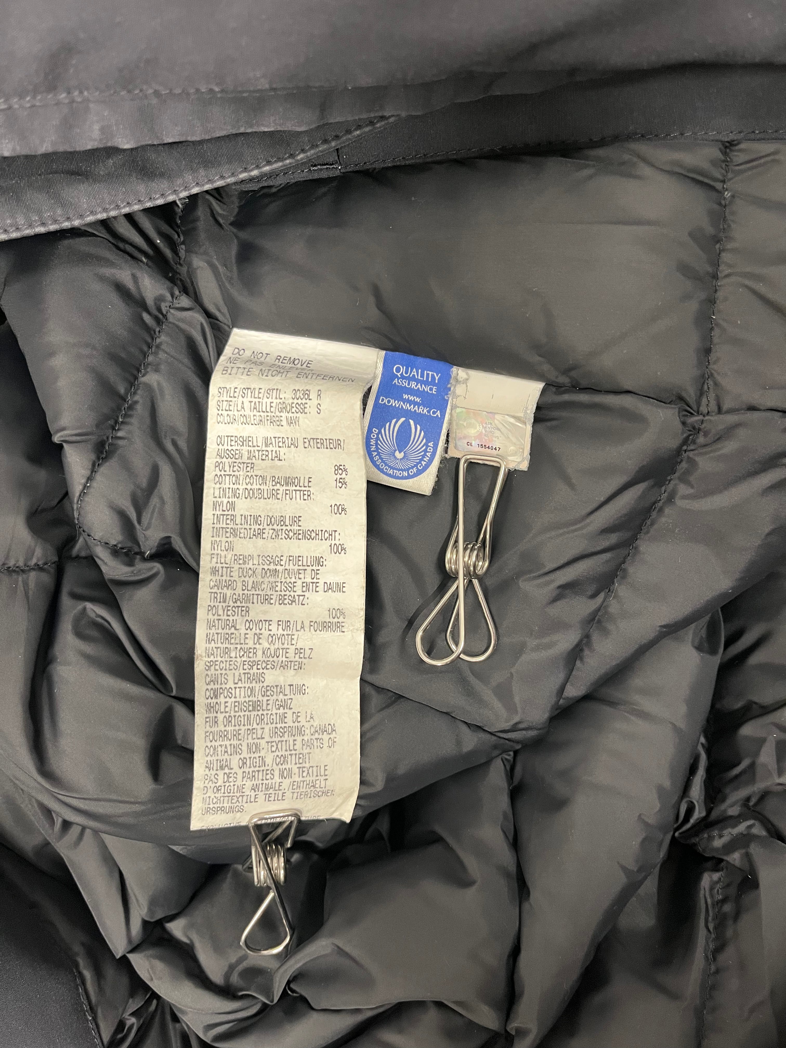 CANADA GOOSE/Mountain Parka/S/Nylon/BLK/MOUNTAIN PARKA view 4