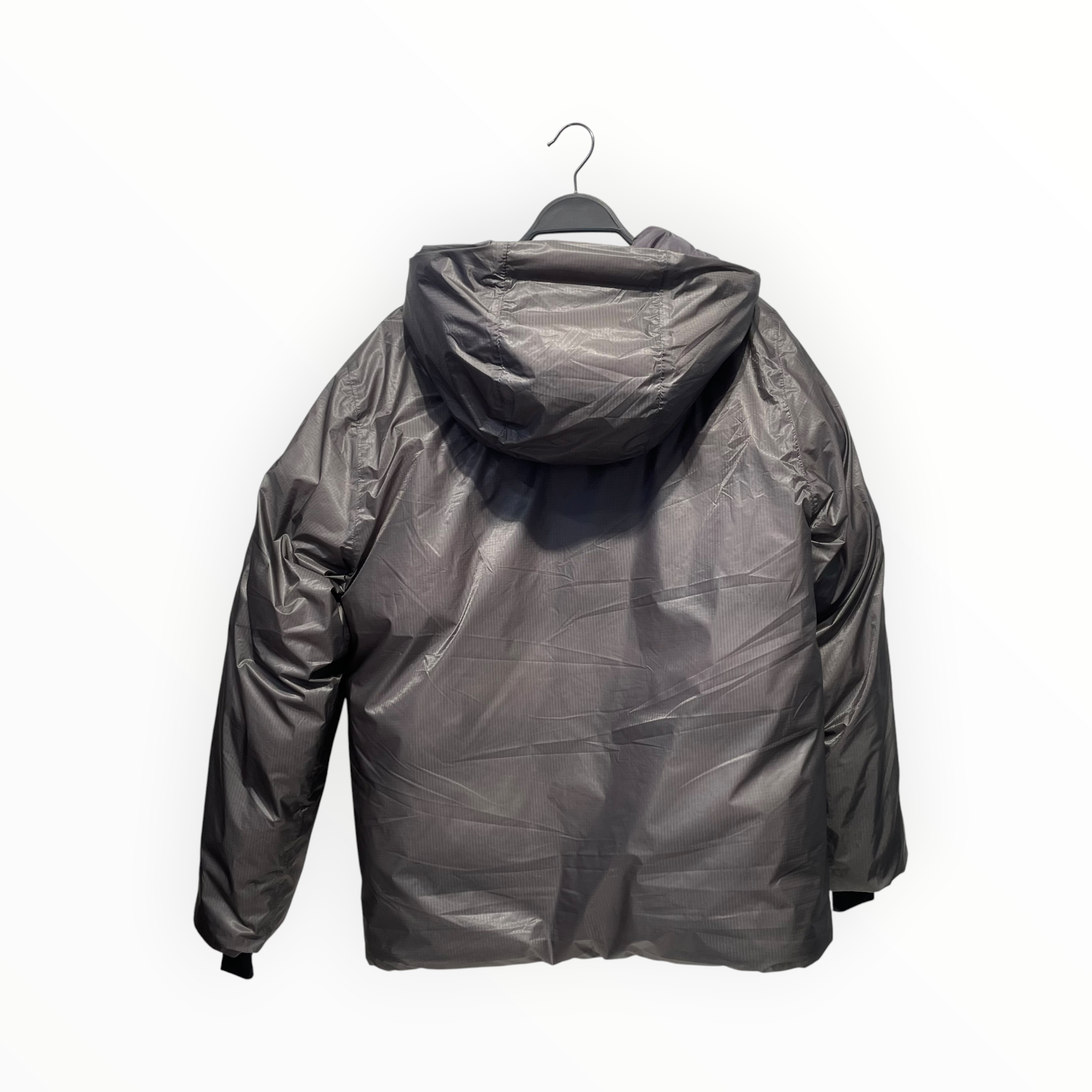 RAINS/Puffer Jkt/XS/Nylon/GRY/SHINNY GREY PUFFER view 2
