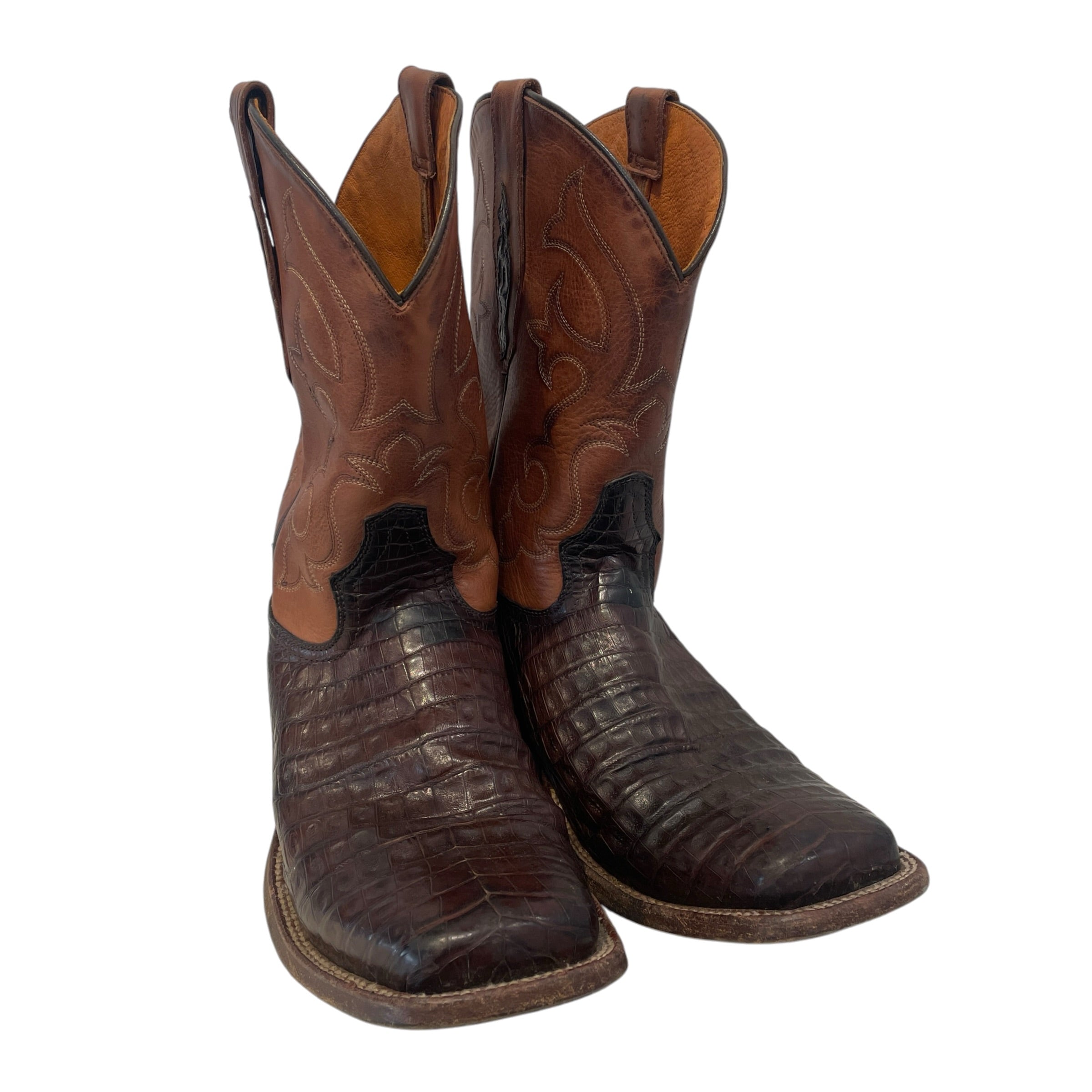 TONY LAMA/Cowboy Boots/US 10/Animal Pattern/Leather/BRW/TL5251 view 1