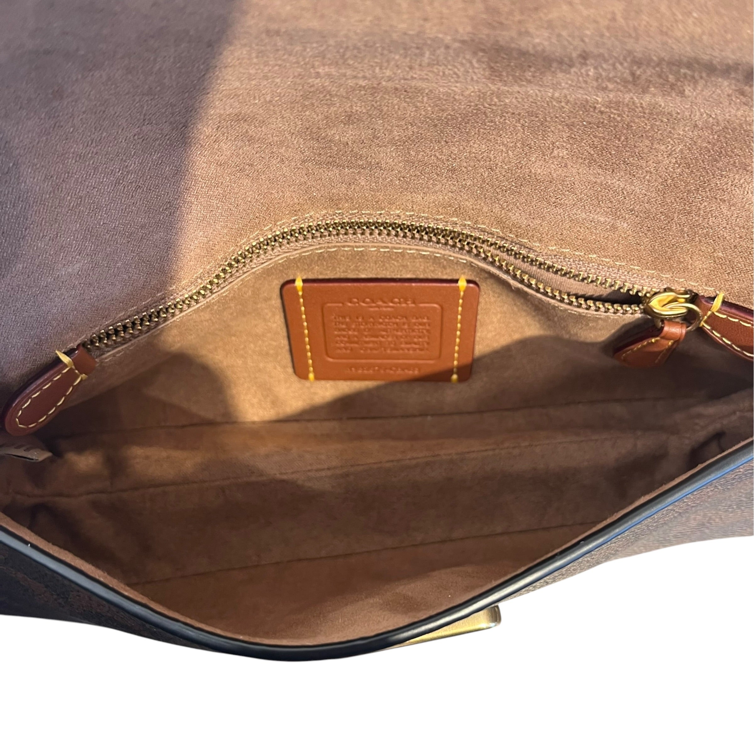 COACH/Clutch Bag/Monogram/Leather/BRW/JET SHOULDER BAG BROWN view 4