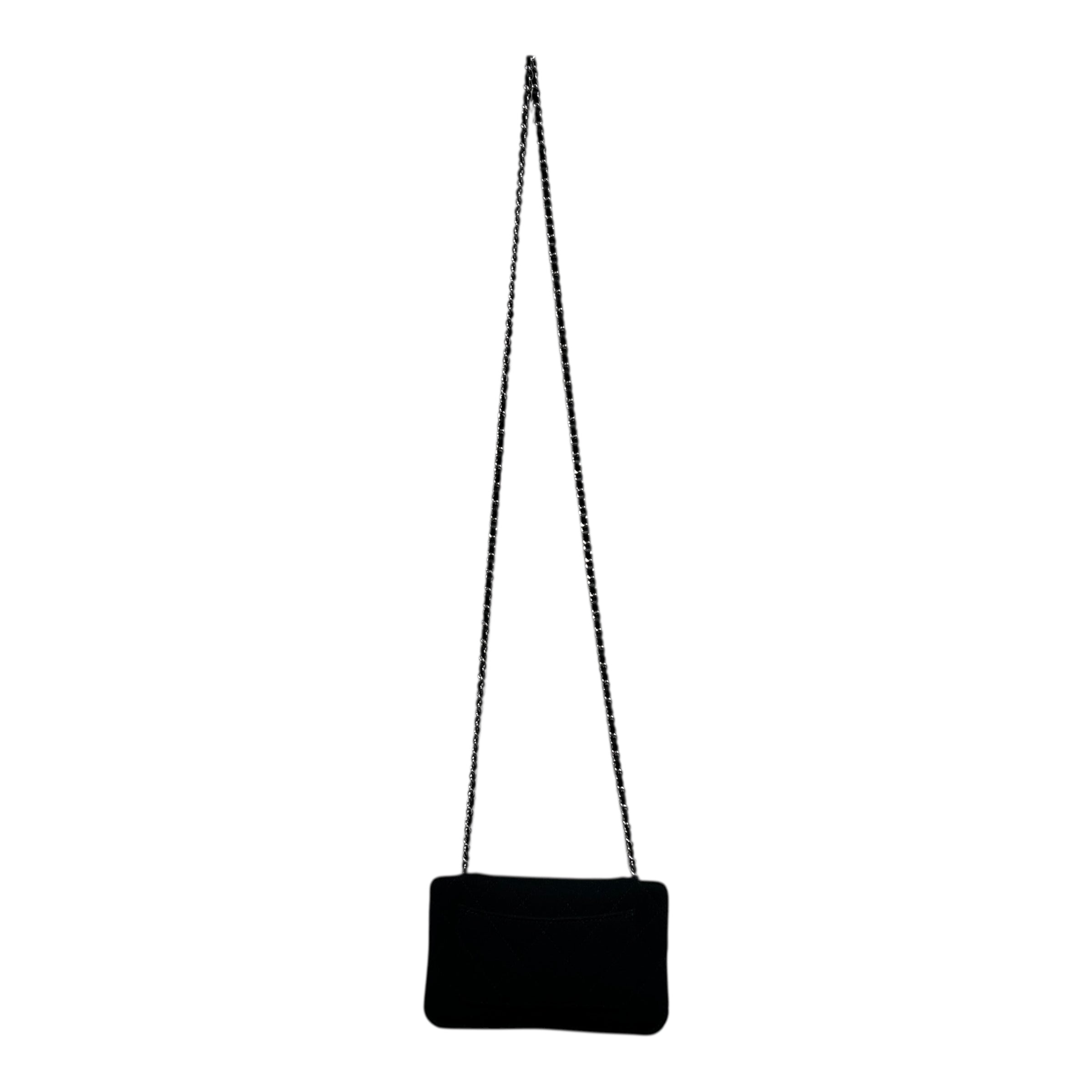 CHANEL/Cross Body Bag/BLK/TWO IN ONE TOTE BAG WALLET view 2