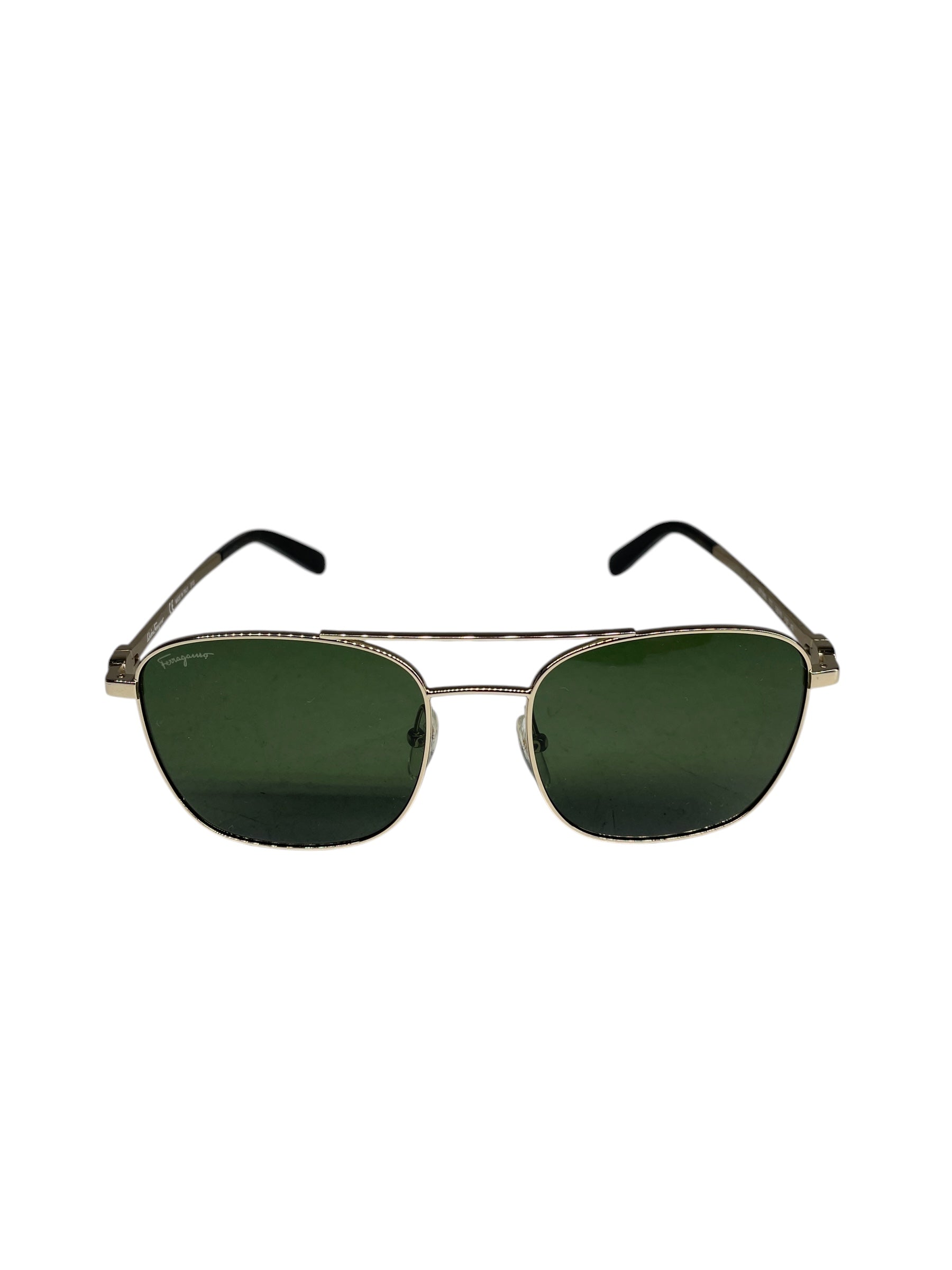 Salvatore Ferragamo/Sunglasses/Metal/CLR/M's/SF158S 717 AVIATOR view 1