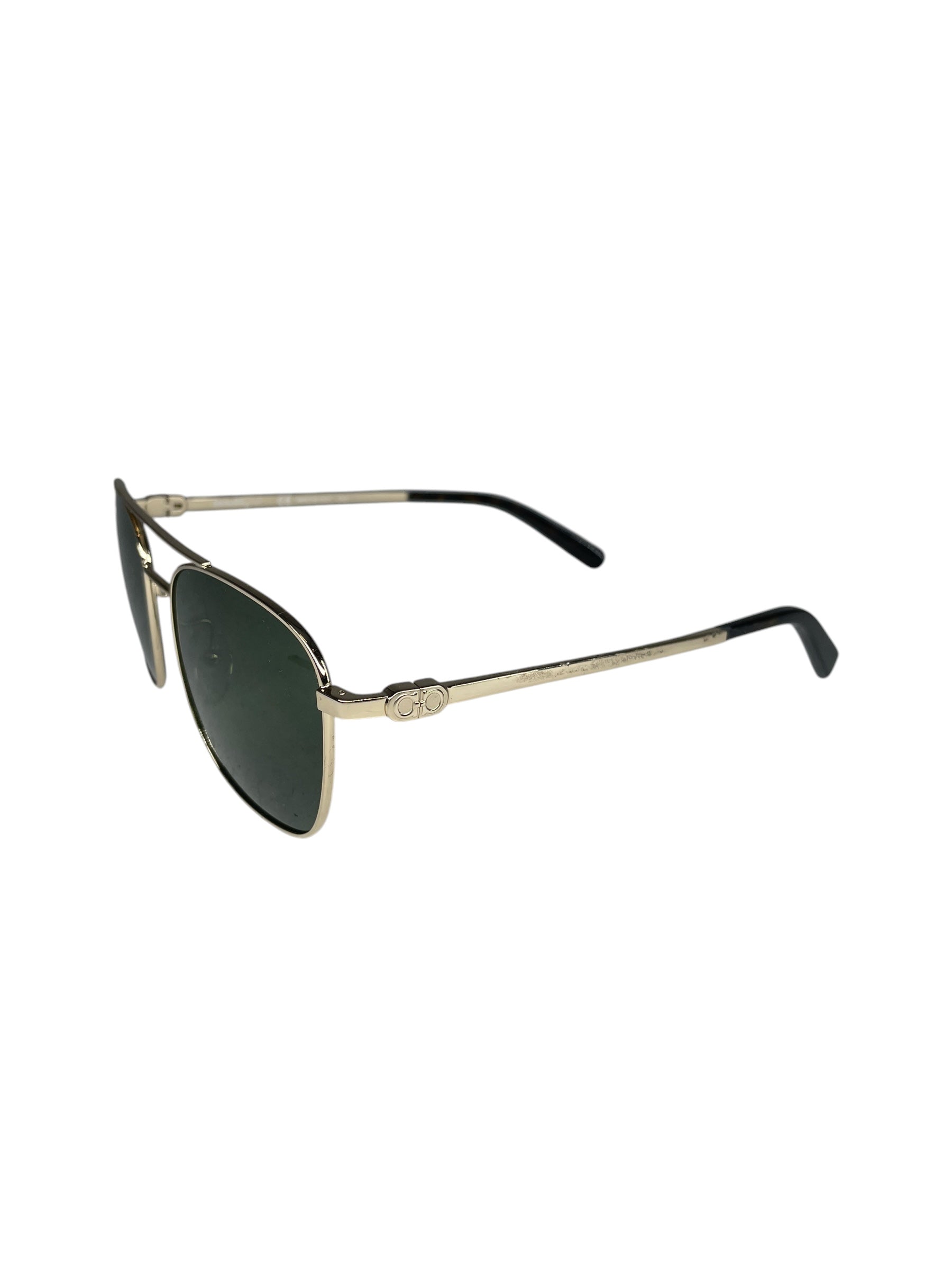 Salvatore Ferragamo/Sunglasses/Metal/CLR/M's/SF158S 717 AVIATOR view 3