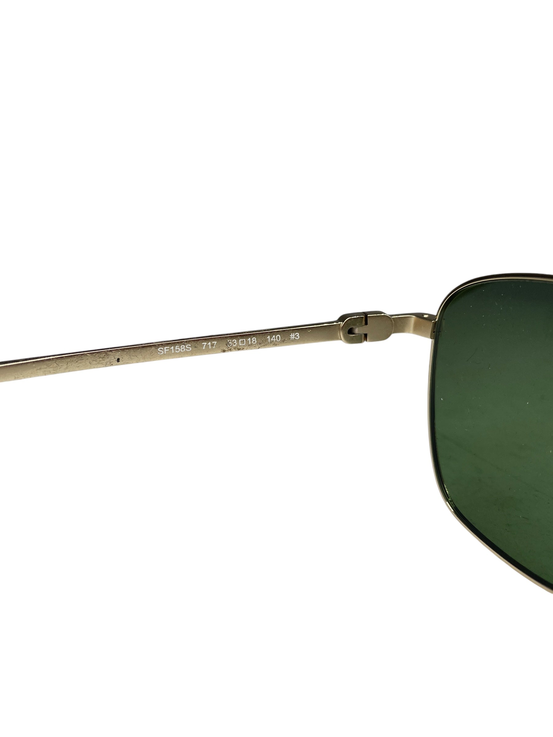 Salvatore Ferragamo/Sunglasses/Metal/CLR/M's/SF158S 717 AVIATOR view 5