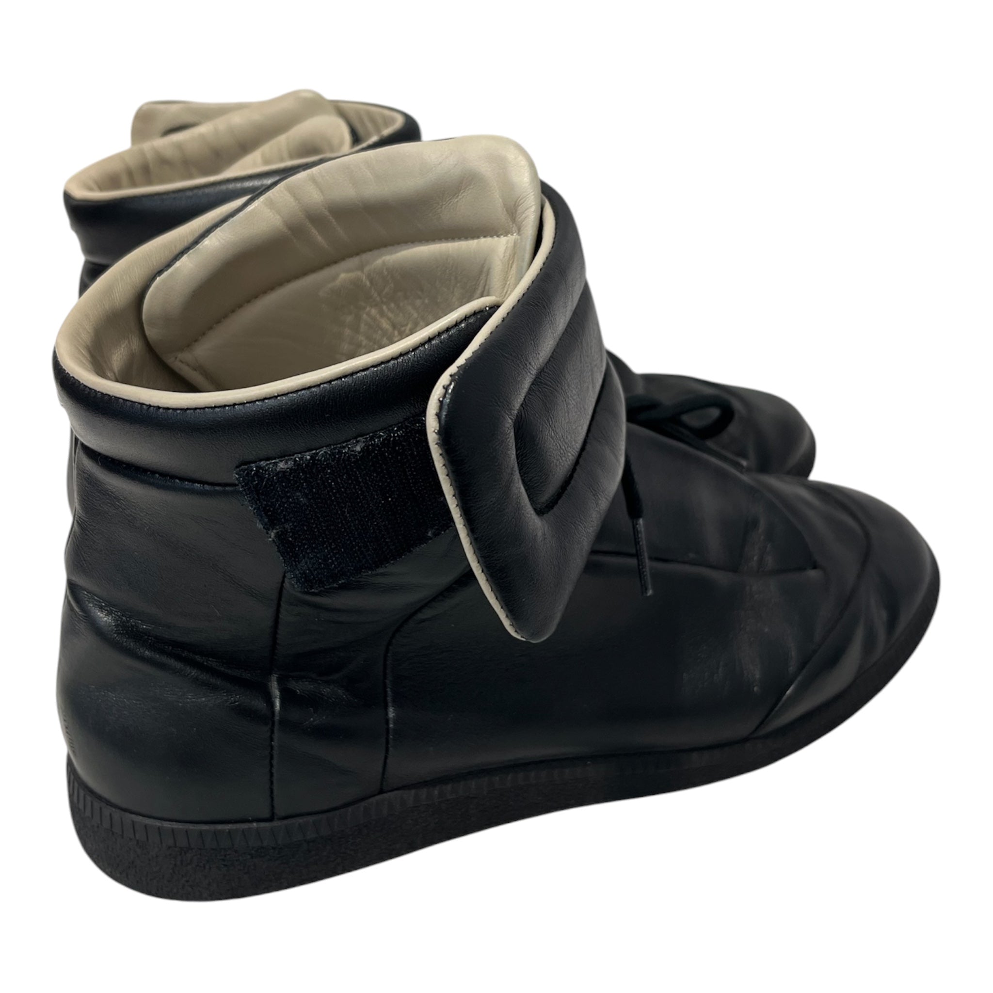 Maison Margiela/Hi-Sneakers/EU 45/Leather/BLK/FUTURES HIGH TOP view 5