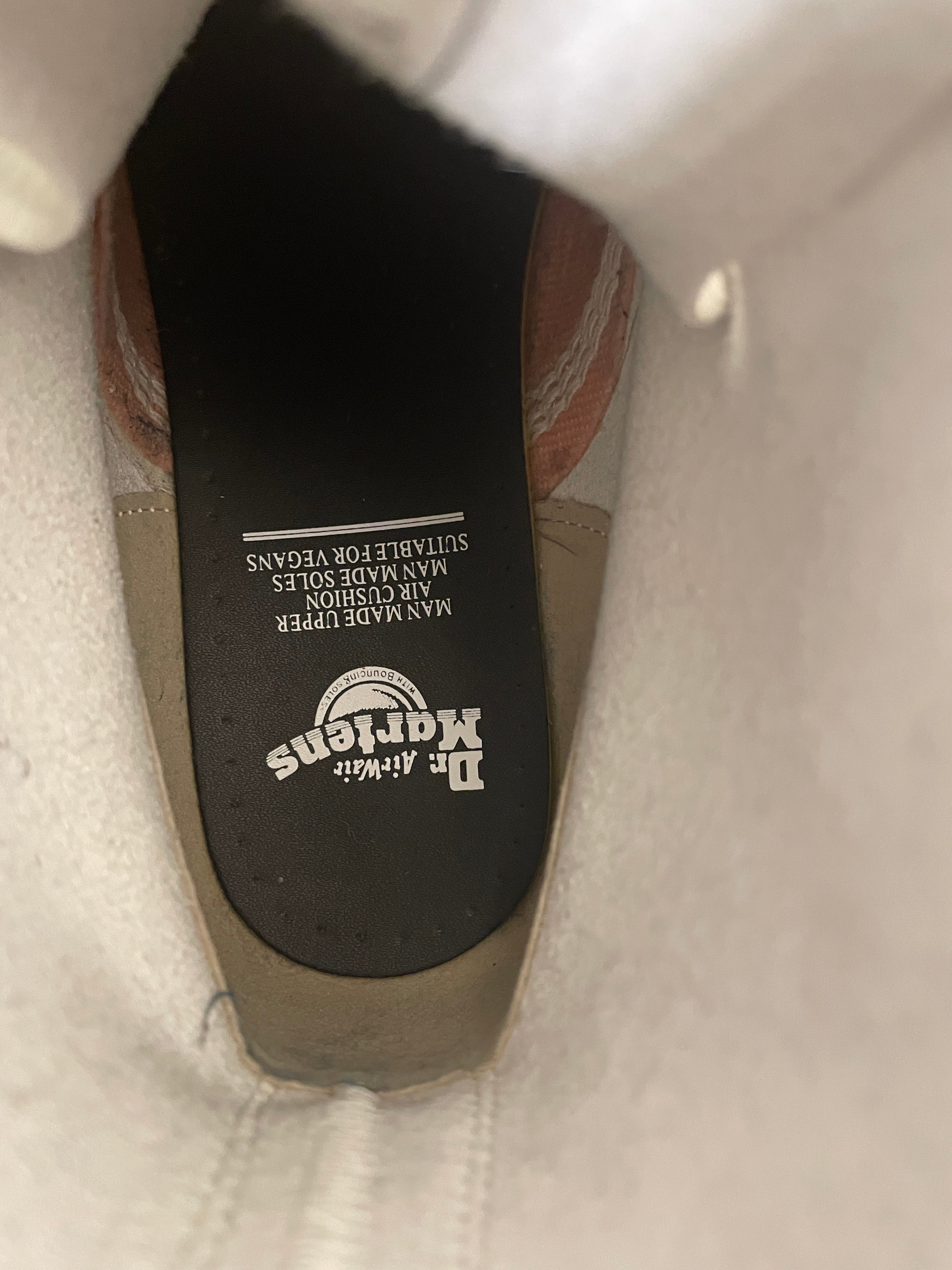 Dr.Martens/Lace Up Boots/US 9/WHT/8 Hole/1460 KV03X view 3