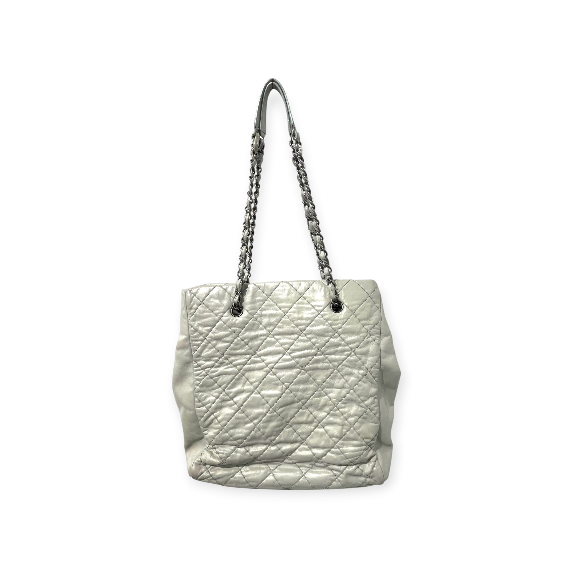 CHANEL/Bag/Leather/SLV/LAMBSKIN HOBO BAG view 4