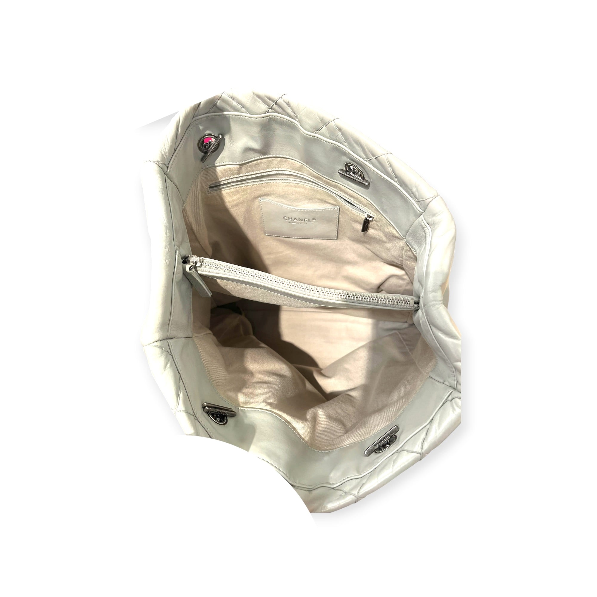 CHANEL/Bag/Leather/SLV/LAMBSKIN HOBO BAG view 5