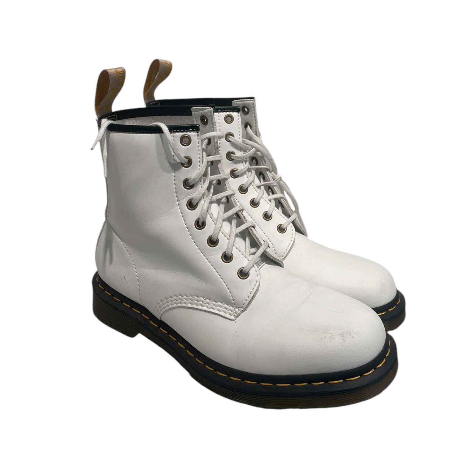 Dr.Martens/Lace Up Boots/US 9/WHT/8 Hole/1460 KV03X view 1