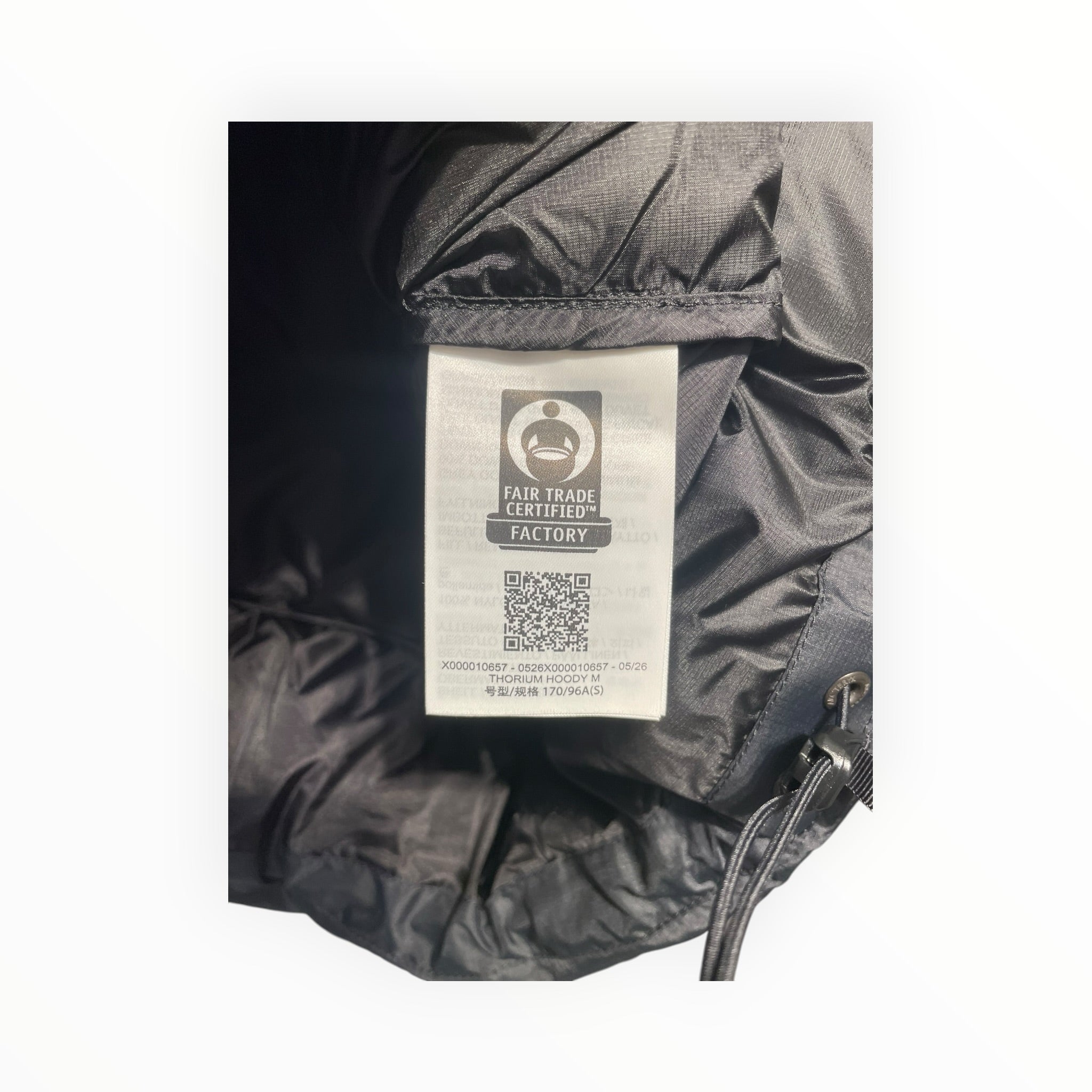 ARC'TERYX/Puffer Jkt/S/Nylon/BLK/ view 4