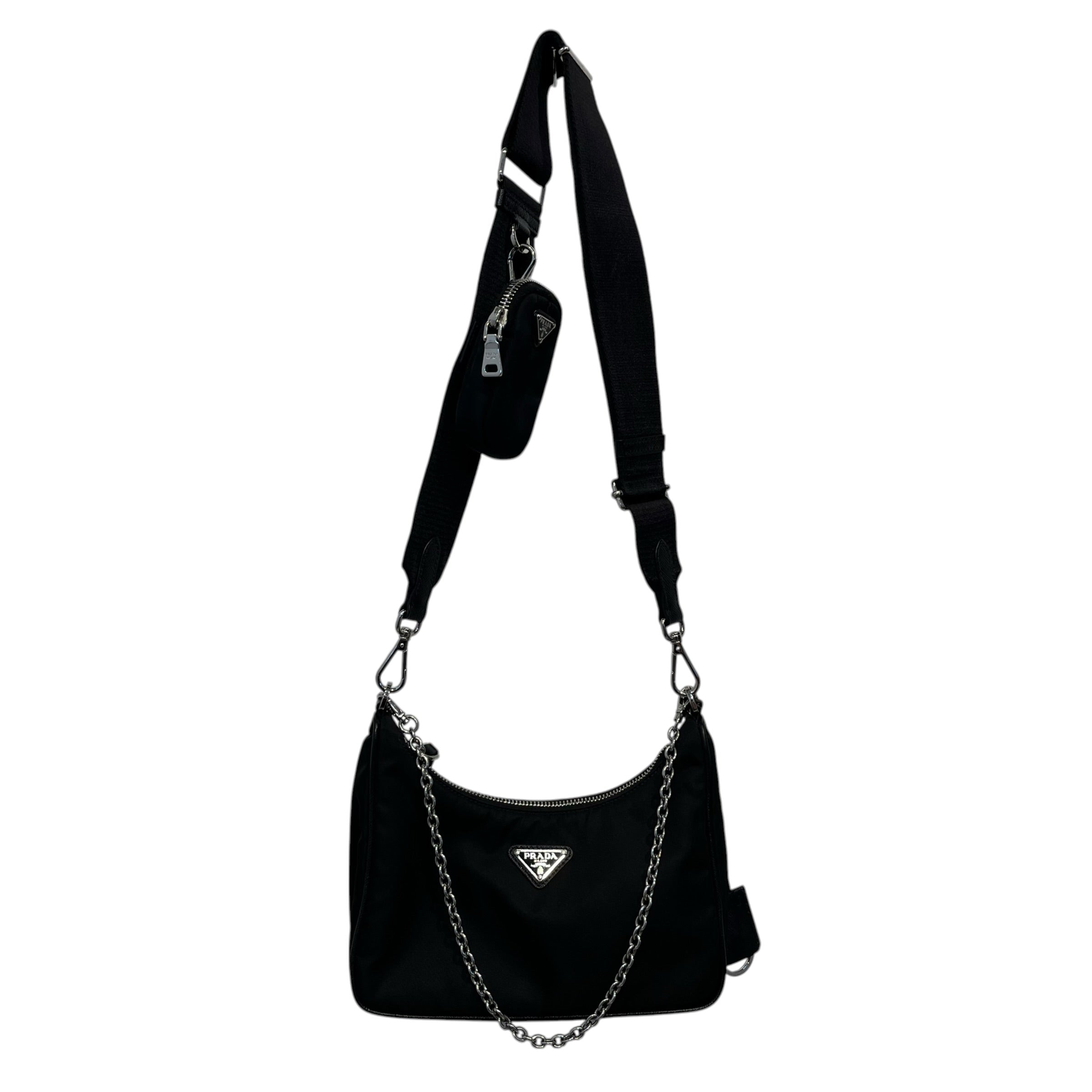PRADA/Clutch Bag/BLK/RE EDITION 2005 RE-NYLON BAG view 1