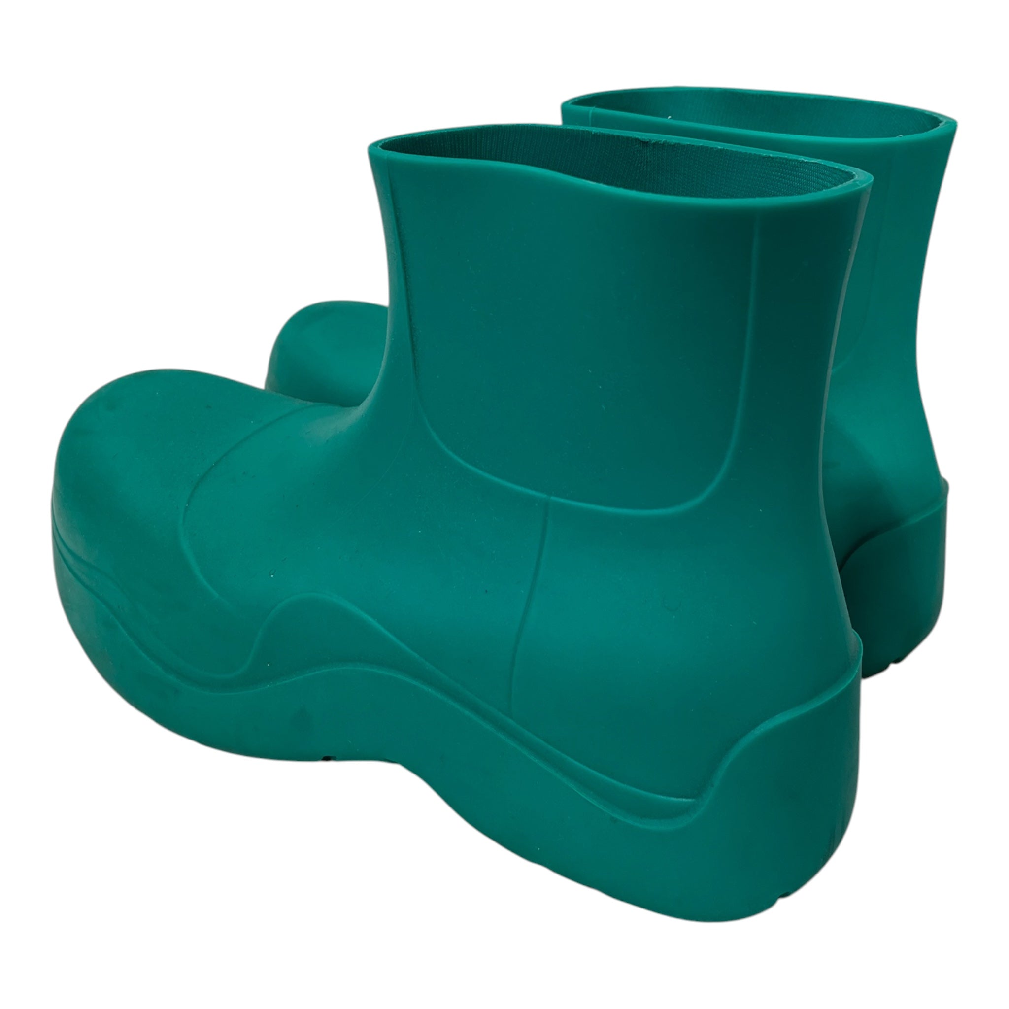 BOTTEGA VENETA/Rain Boots/EU 43/GRN/PUDDLE ANKLE view 2