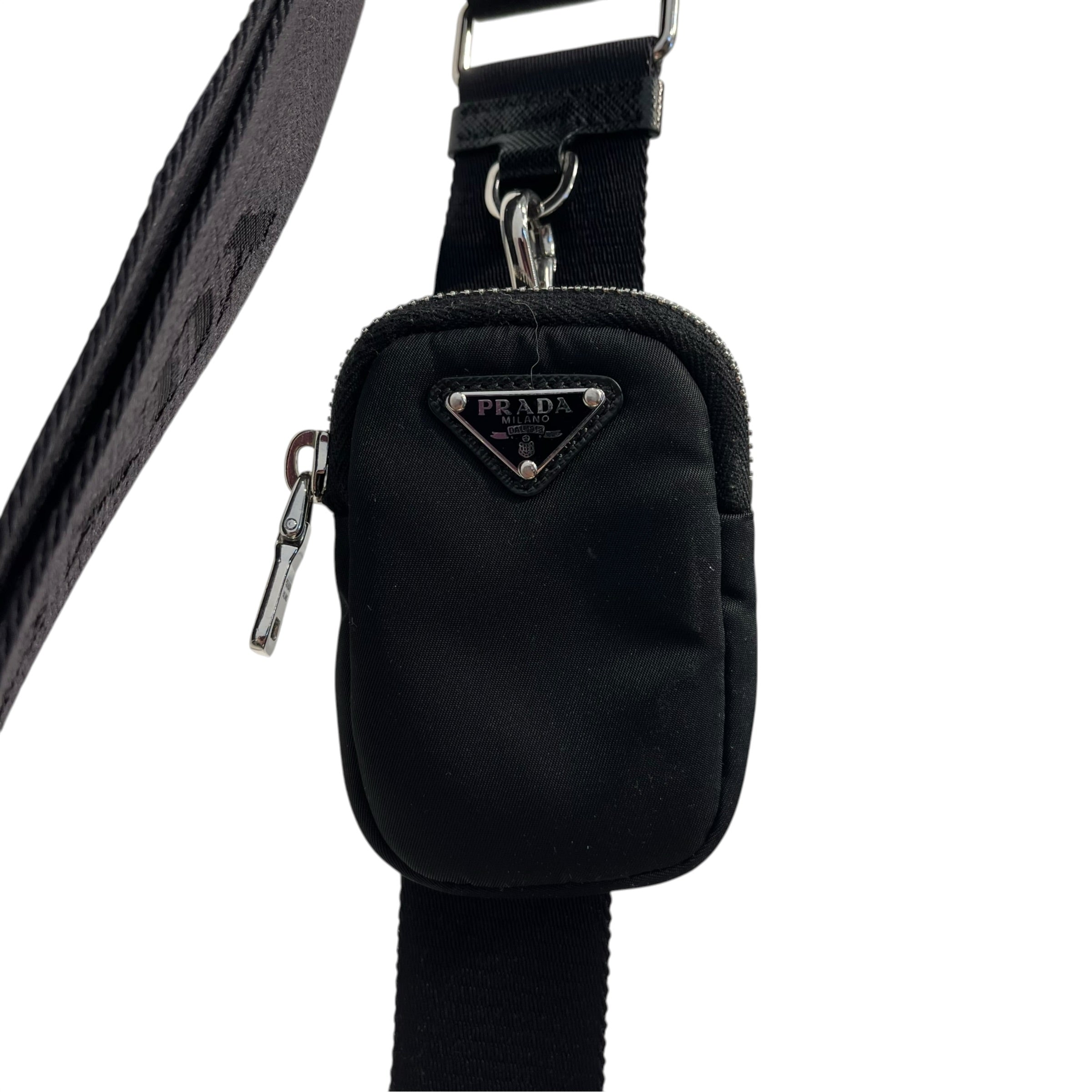 PRADA/Clutch Bag/BLK/RE EDITION 2005 RE-NYLON BAG view 3