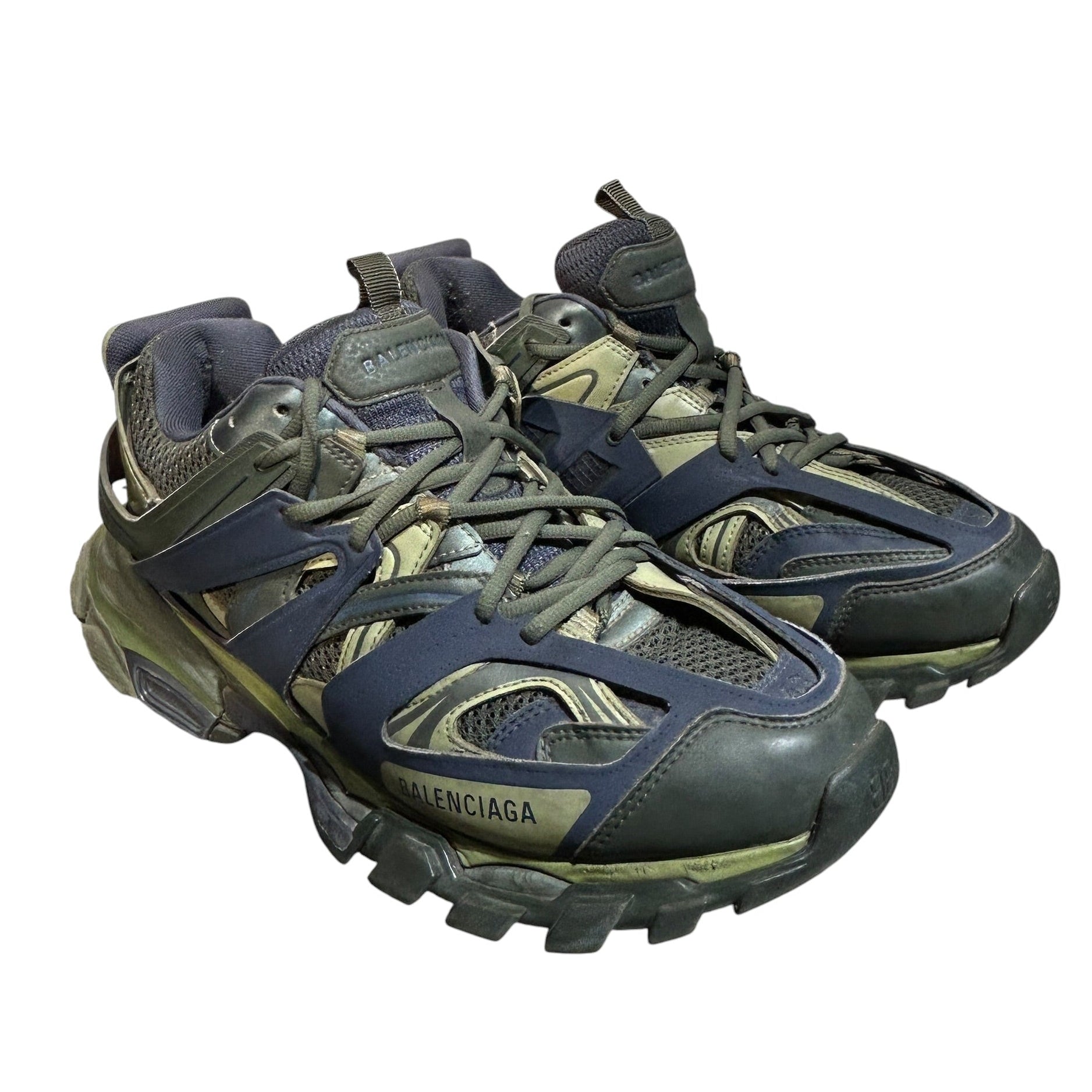 BALENCIAGA/Low-Sneakers/EU 43/Leather/GRN/Track view 1