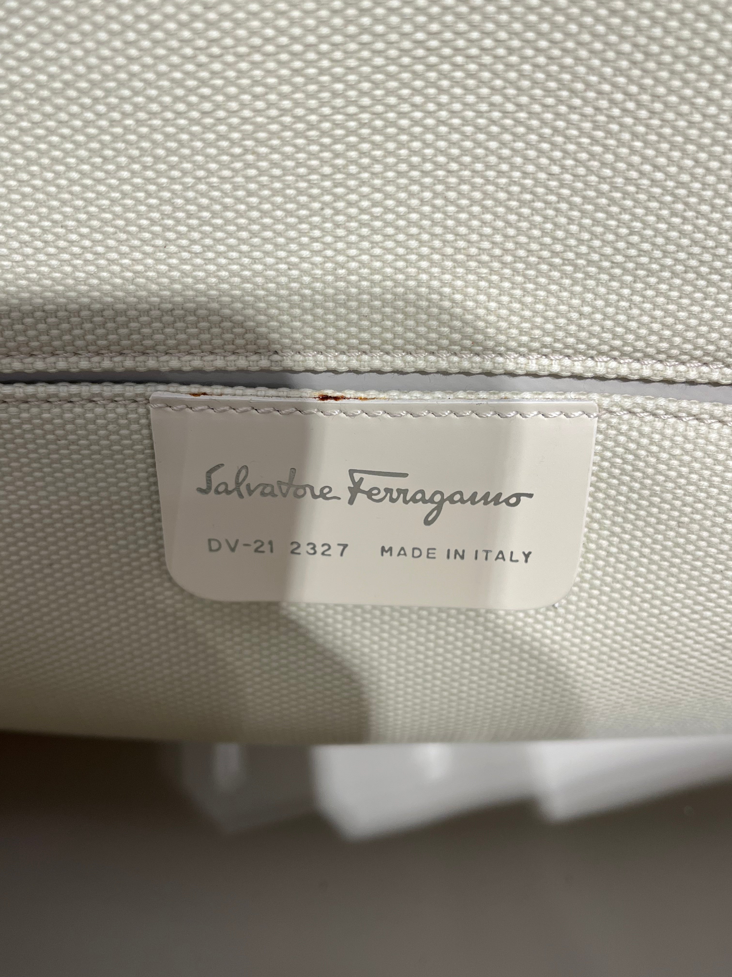 Salvatore Ferragamo/Hand Bag/Leather/CRM/Leather Woven view 6
